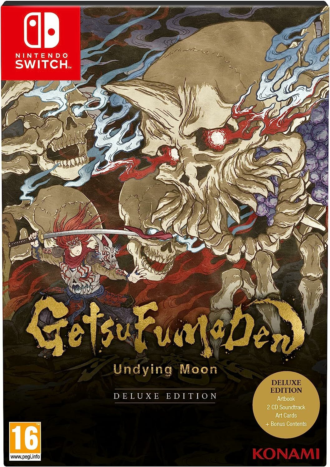 NS GetsuFumaDen: Undying Moon 月風魔傳：不朽之月【豪華版】中日英文版 (英文封面) NSW-2406