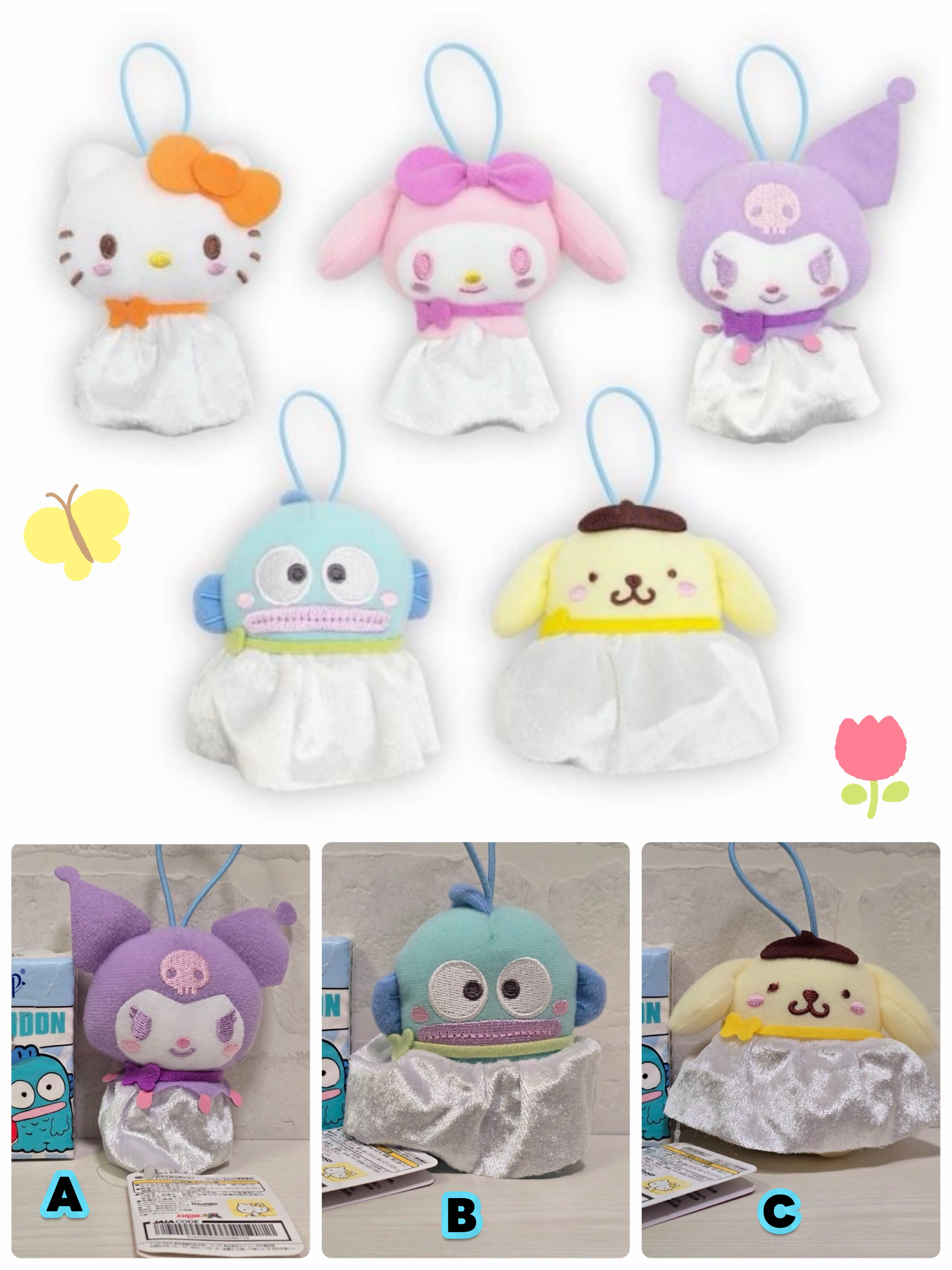 ☆現貨☆日本直送Sanrio 晴天娃娃造型公仔吊飾