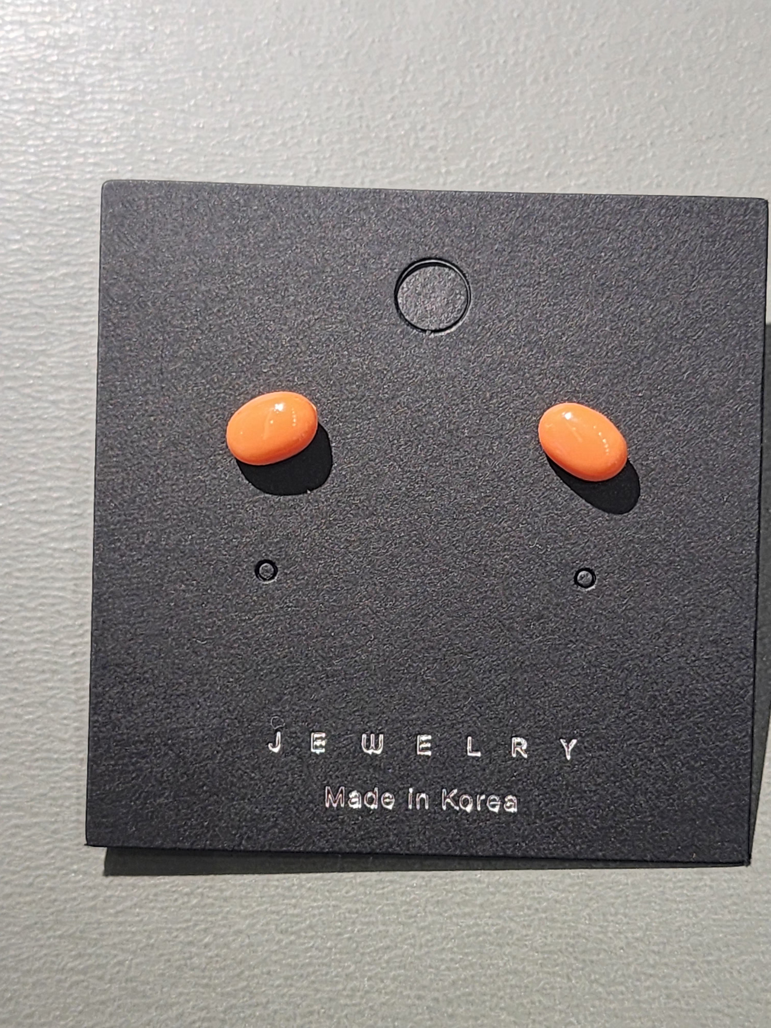 Ocr Oval Candy Stud Earrings