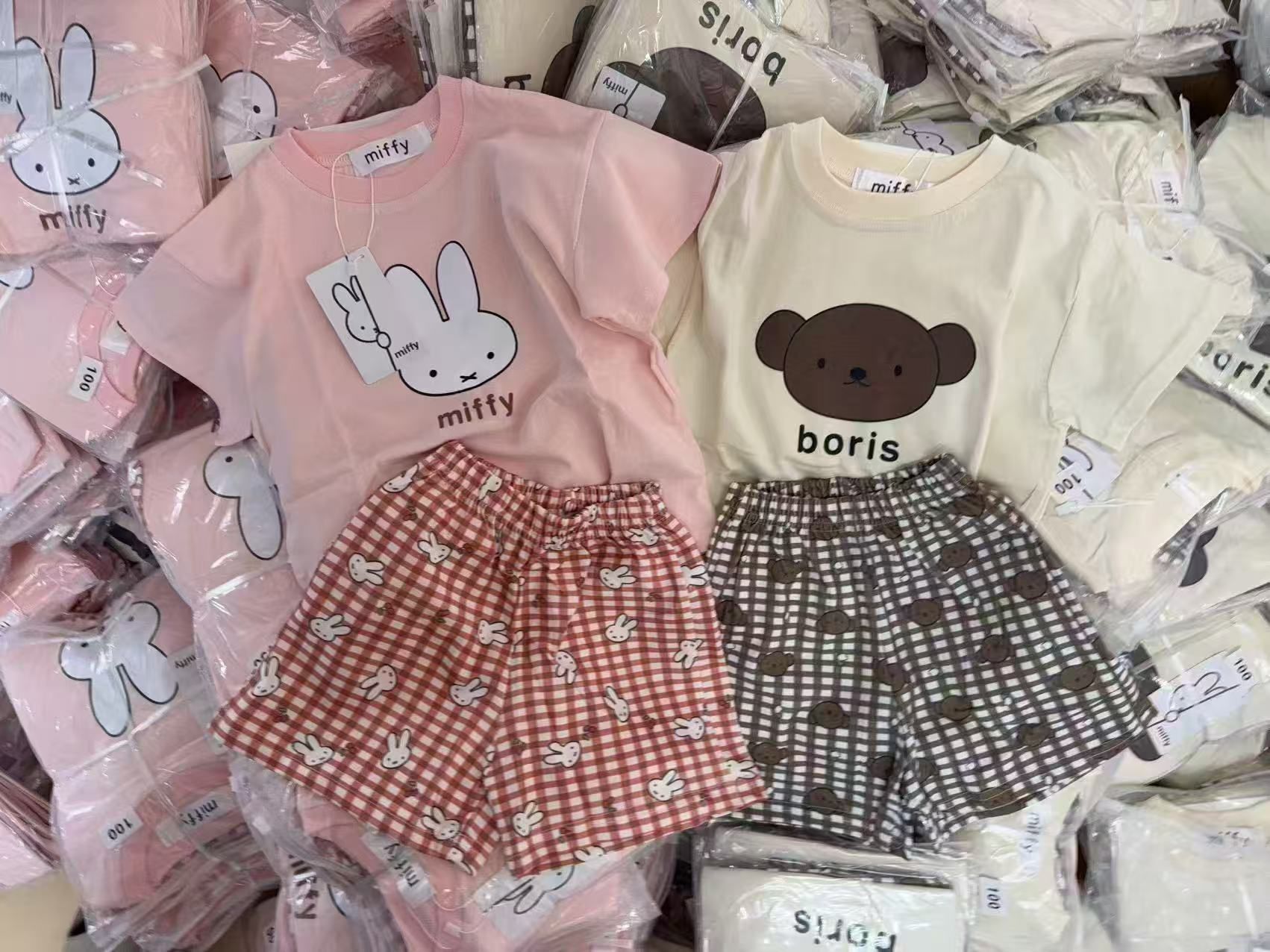 預訂款～ 🇯🇵日單 miffy /Boris 短袖套裝