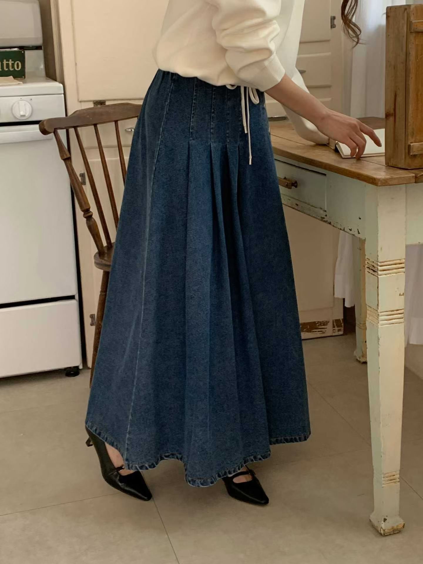 CT30 半截牛仔裙