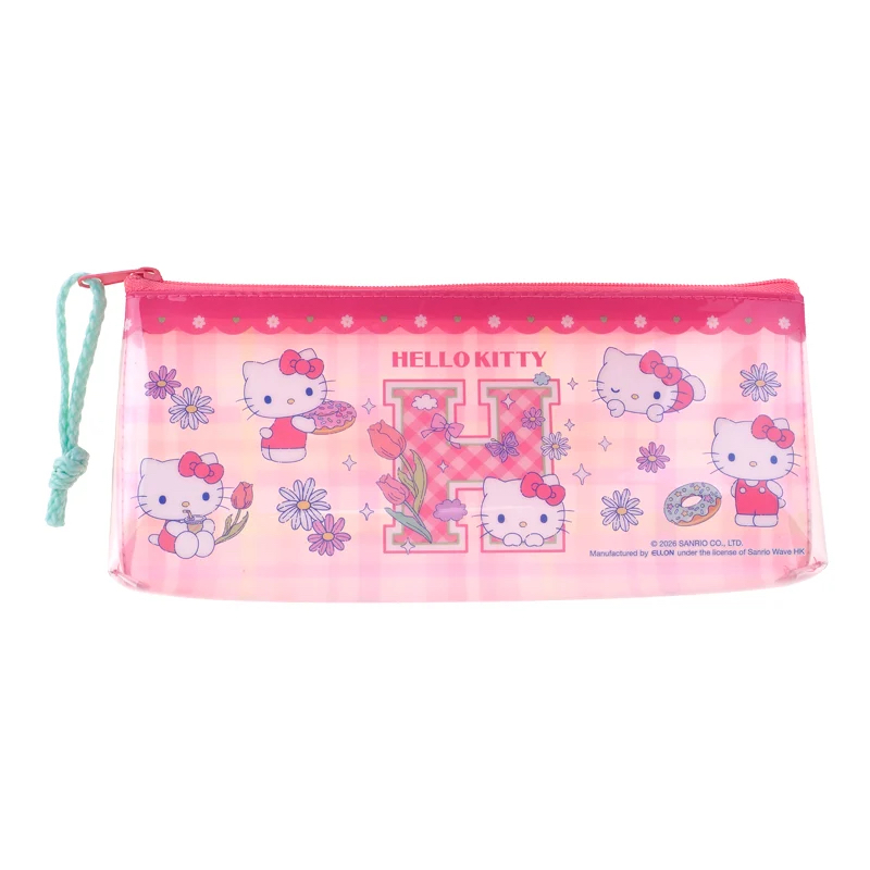 HELLO KITTY  PVC 透明筆袋
