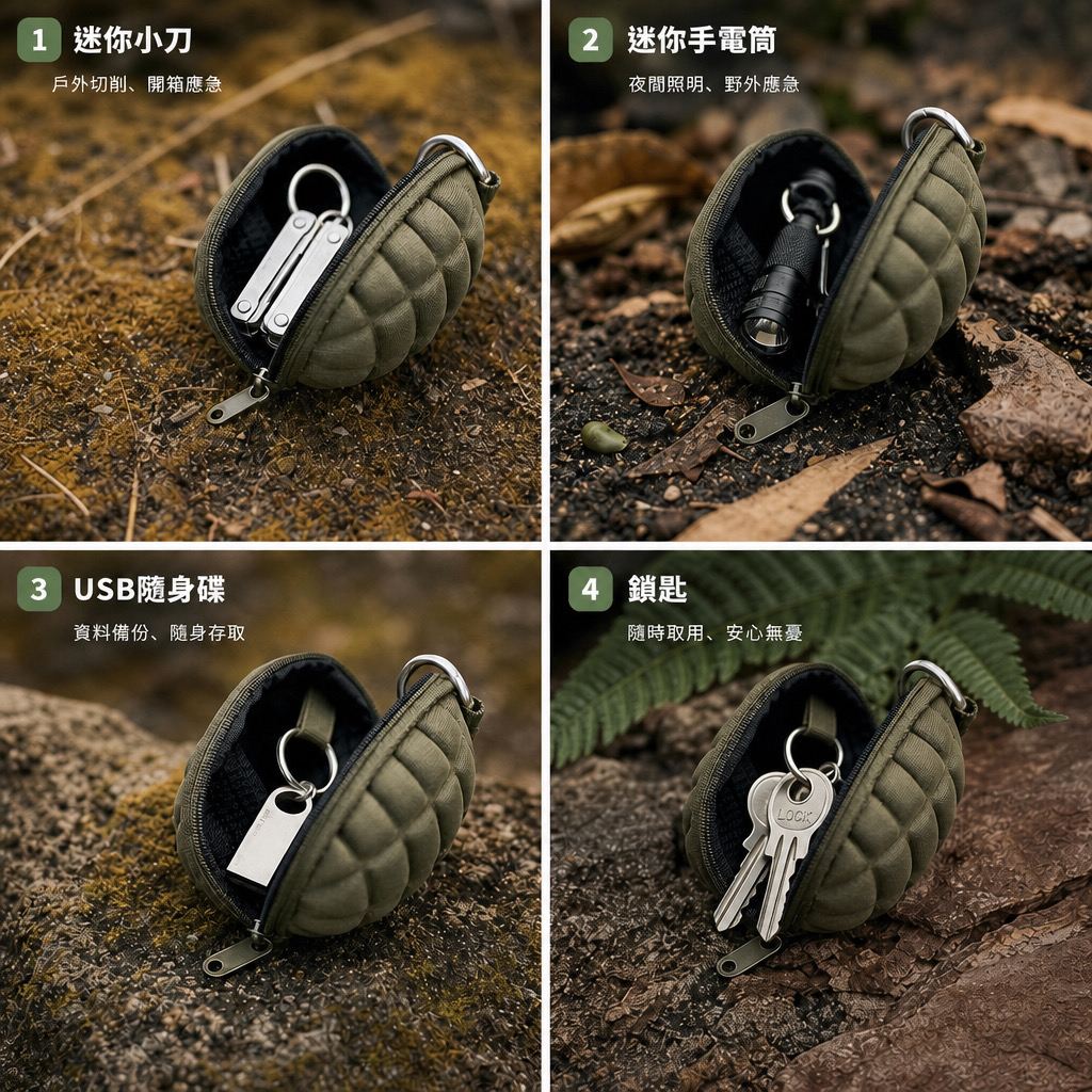 Condor Grenade Key Chain Pouch 鑰匙包