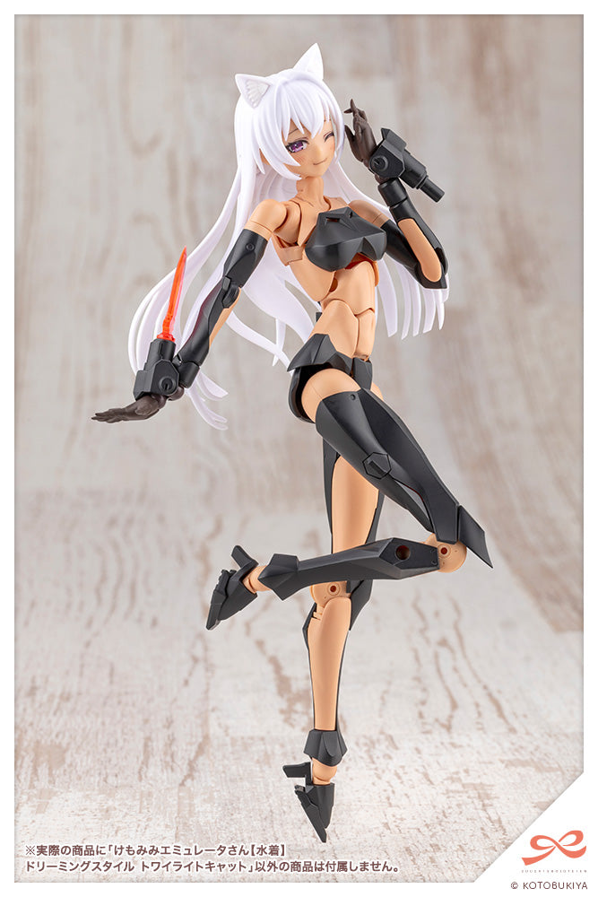 (預訂訂金 $100) (總價 $323) (壽屋店舖限定) 壽屋 Kotobukiya 創彩少女庭園 獸耳艾米莉塔【泳裝】夢幻風格 黃昏貓貓 模型 (行版) (KO09593) Dreaming Styletwilight Cat