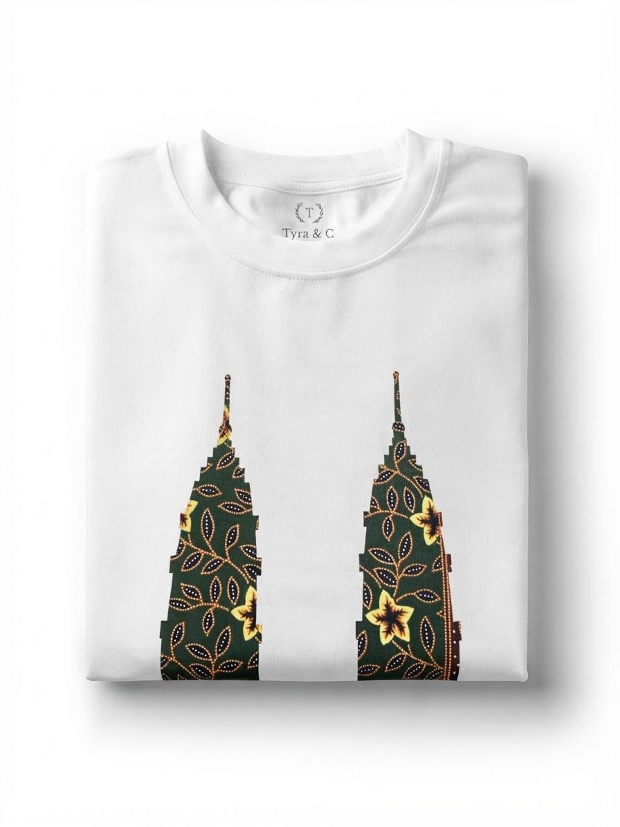 TS5330 - KLCC Twin Towers Batik T-Shirt 
