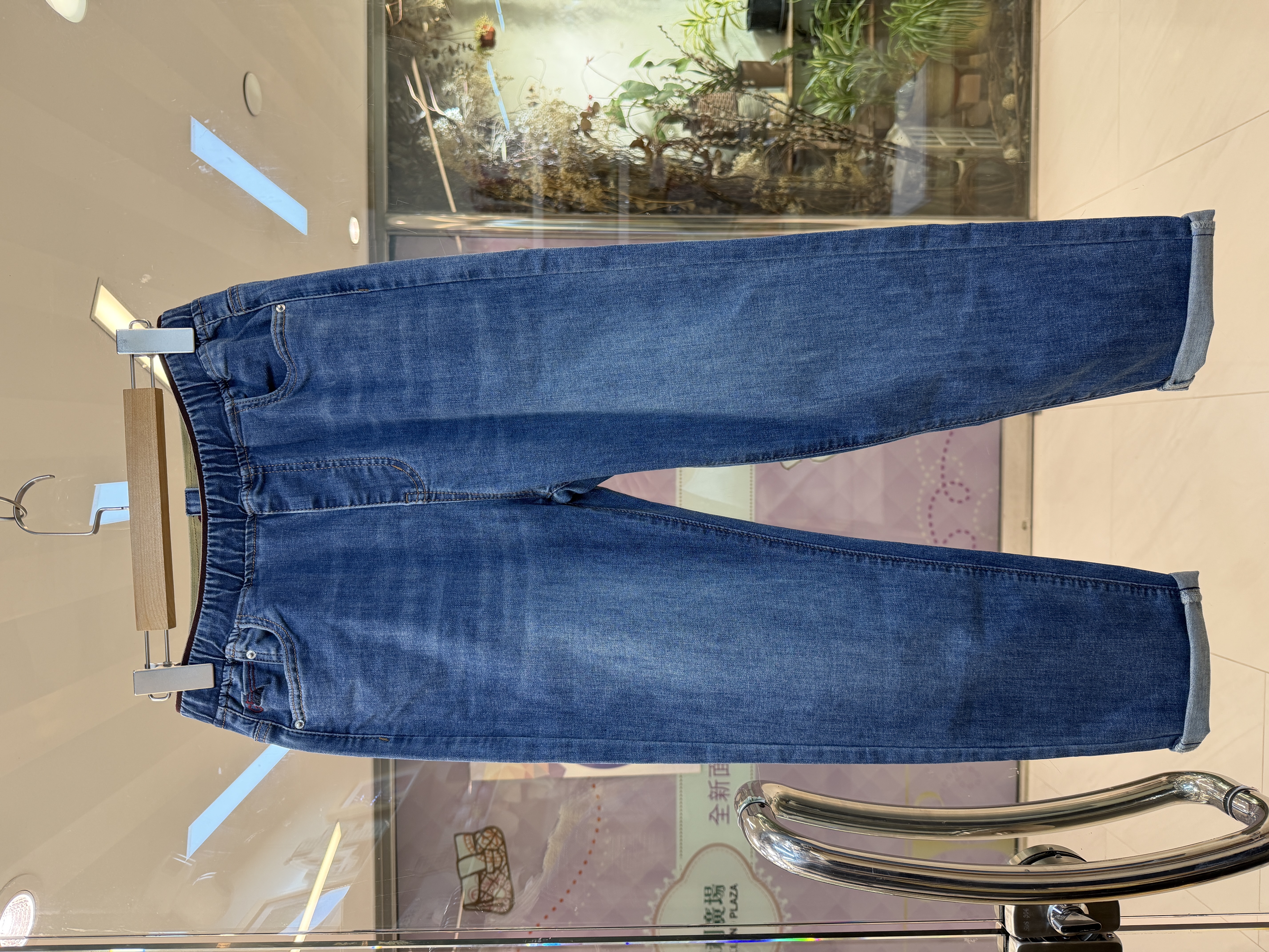 全橡根超舒服牛仔褲 M727 417001329