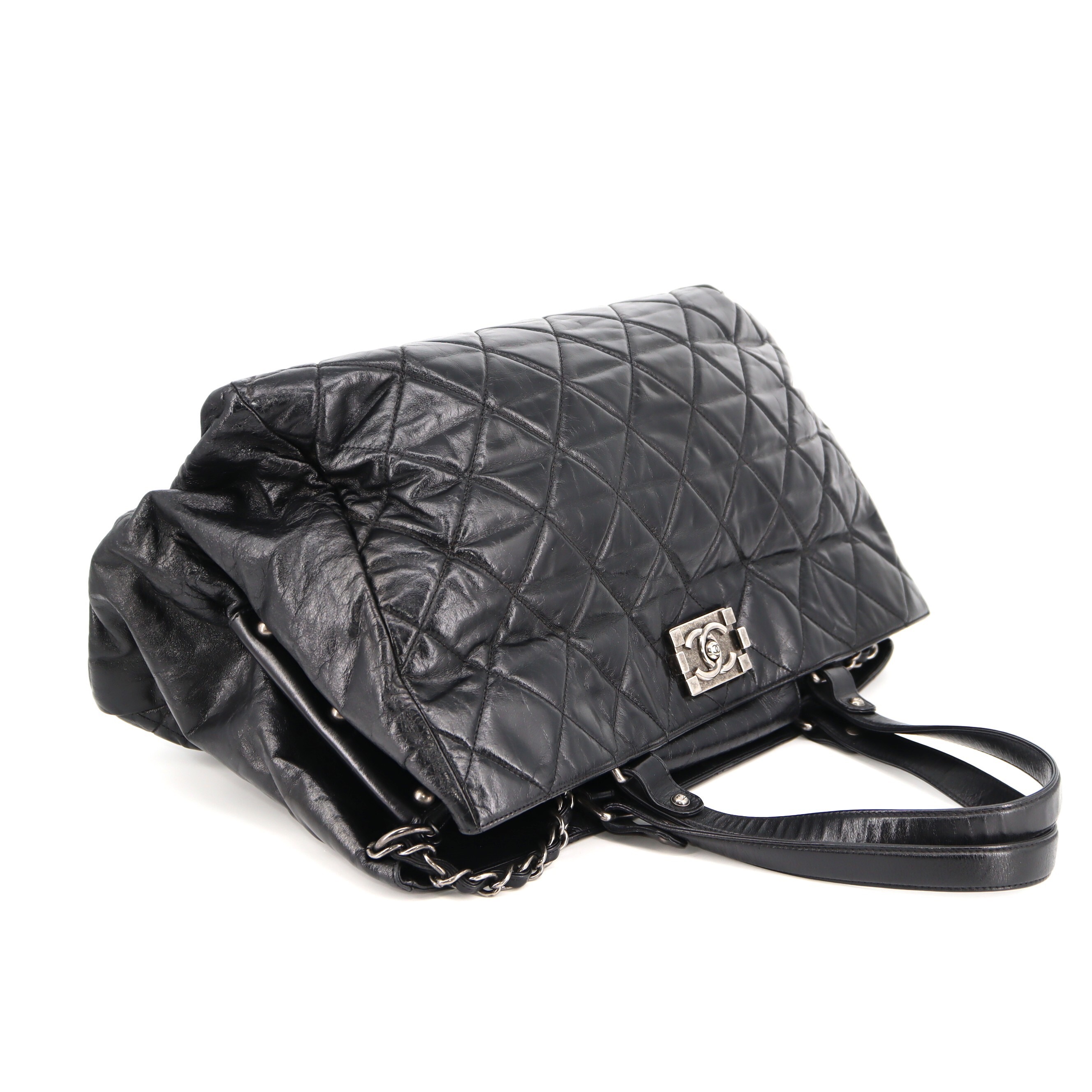 Chanel Matelasse Calfksin Boy Lock 2way Bag