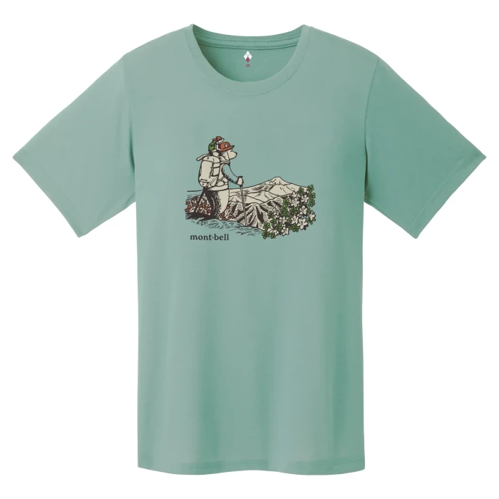 Montbell Women's Tee Sancho Wo Mezashite 1114853