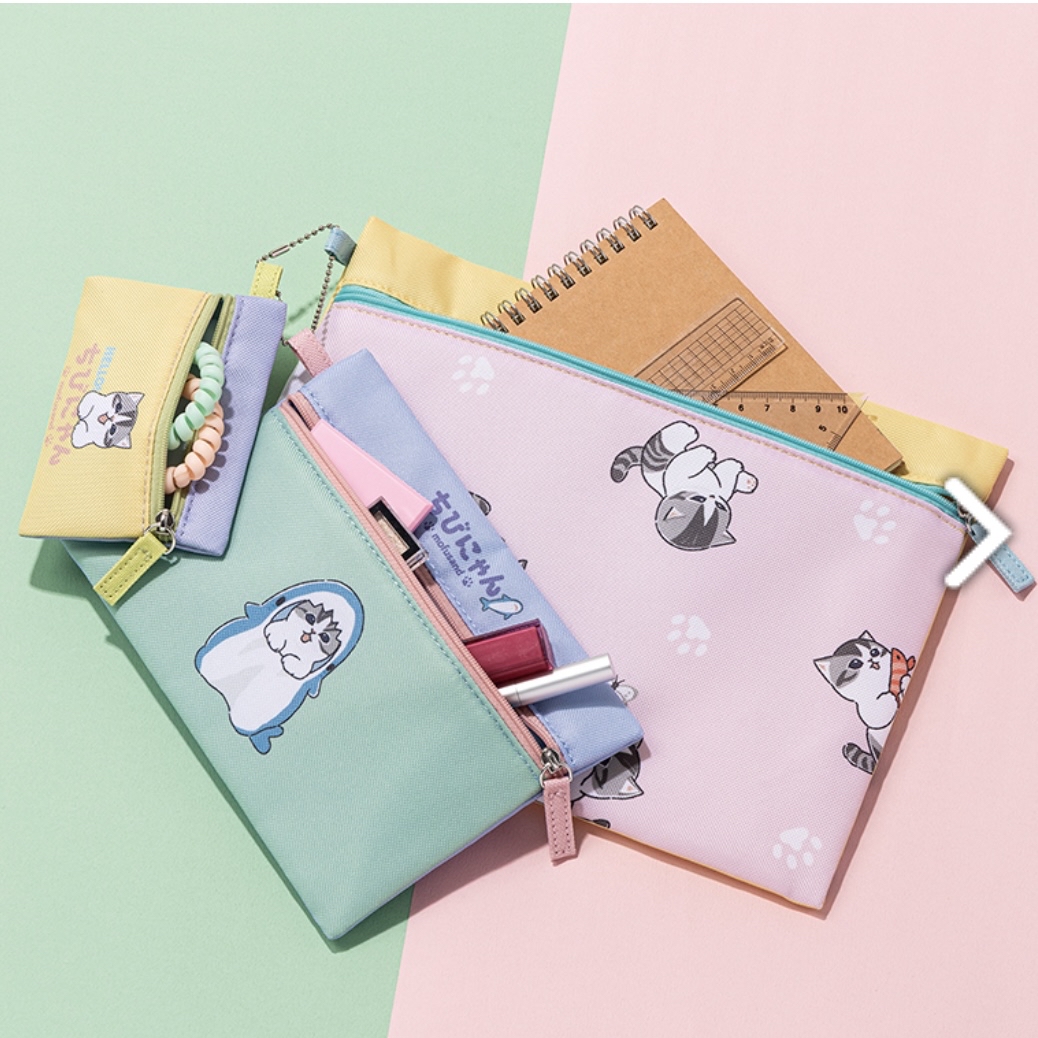 Mofusand 鯊魚貓 三個裝子母袋｜預訂