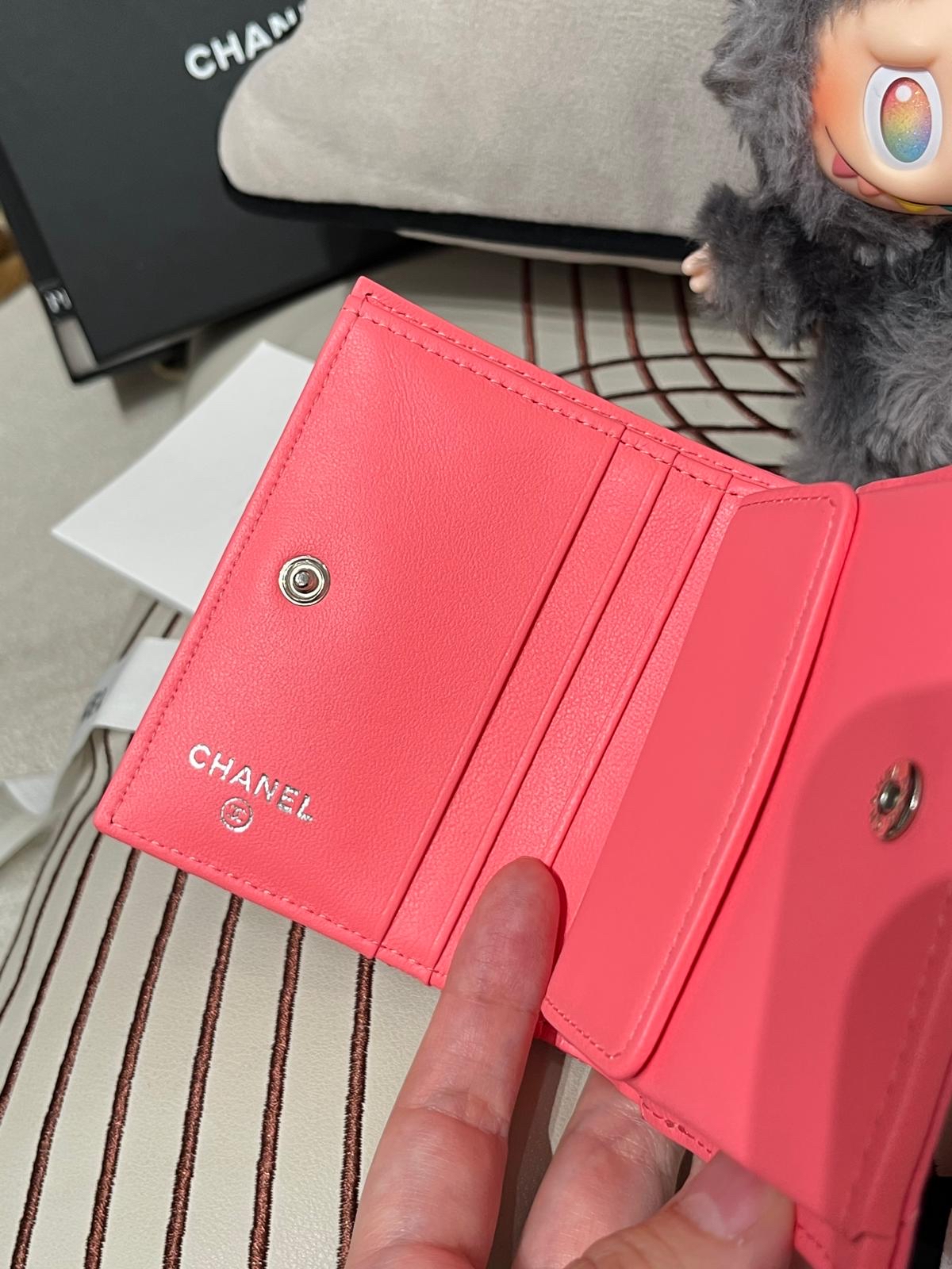 未使用品 Chanel Matlasse Small Wallet Bi Fold Wallet Leather AP3726 Star Wallet 100%Authentic,Unused 未使用品 ✅專門店收據✅晶片貼✅塵袋✅盒