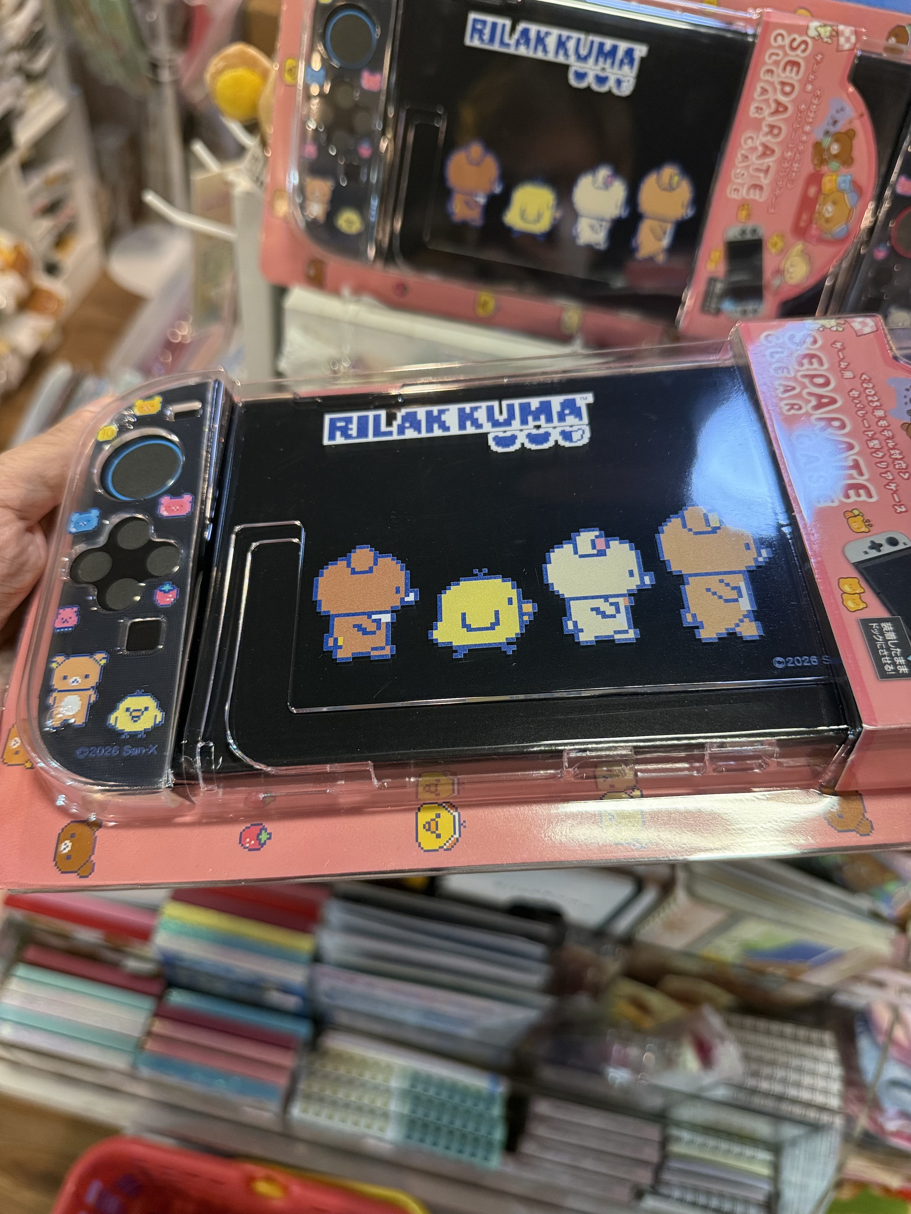 《現貨》全新日本限定 Rilakkuma Switch2 透明保護殼