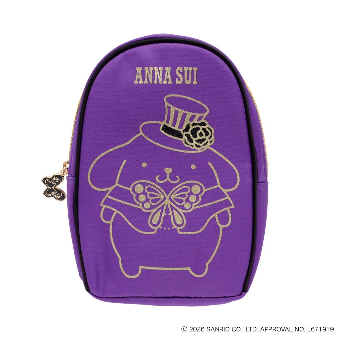 🎀【預訂】Anna Sui x Pompompurin 收納袋  P