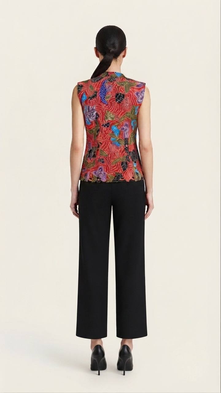 T2488 - Mekar Malam Sleeveless Batik Vest 