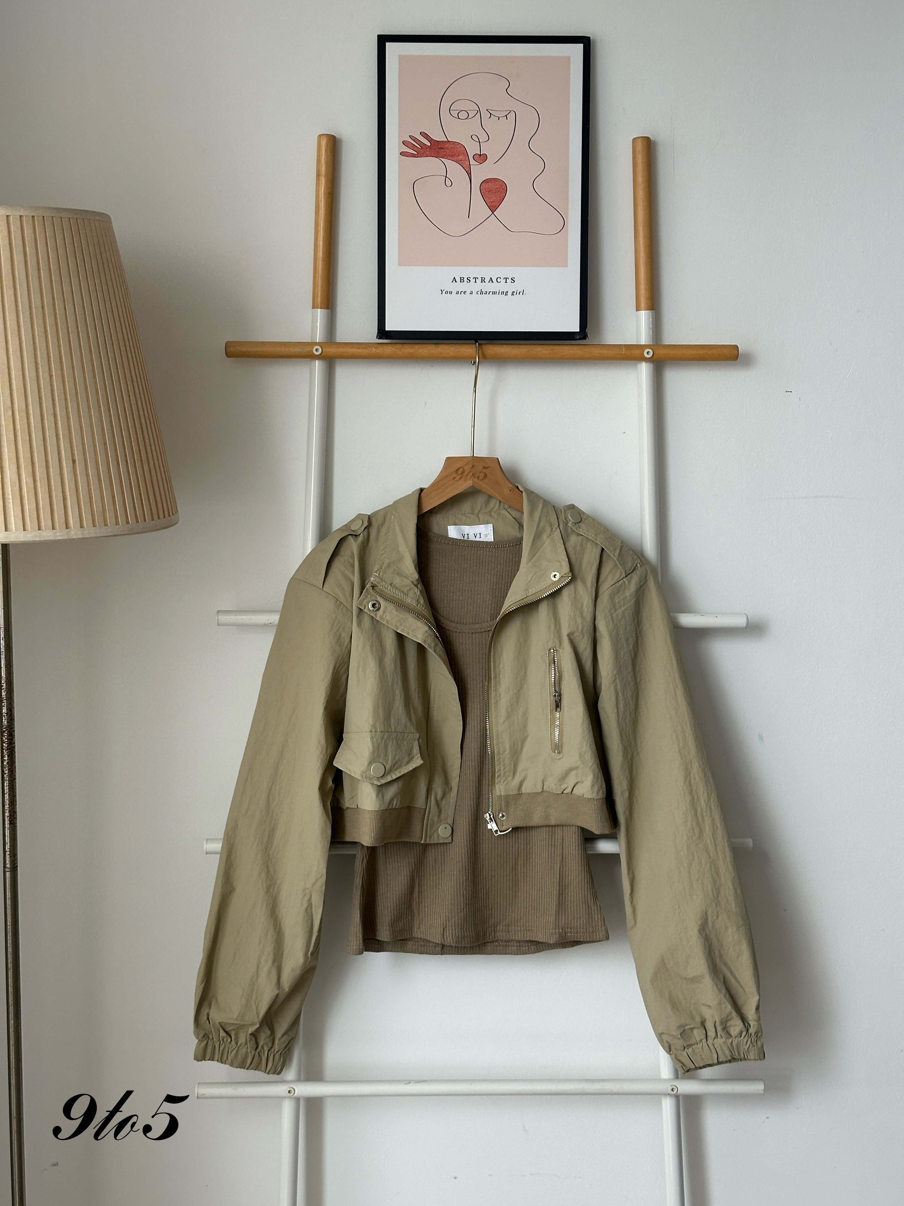 T4052 Two-Pieces Casual Jacket 