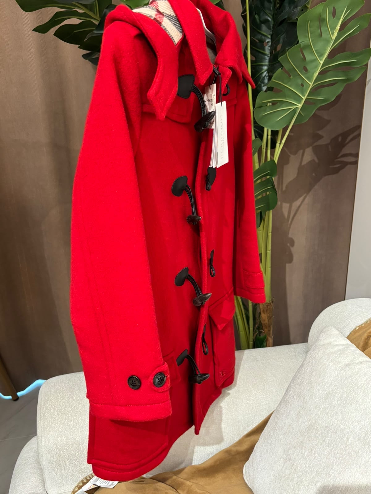 未使用品 Burberry jacket 100% Wool Kids Jacket  100%羊毛童裝外套碼12Y碼 100%Authentic, unused 未使用品
