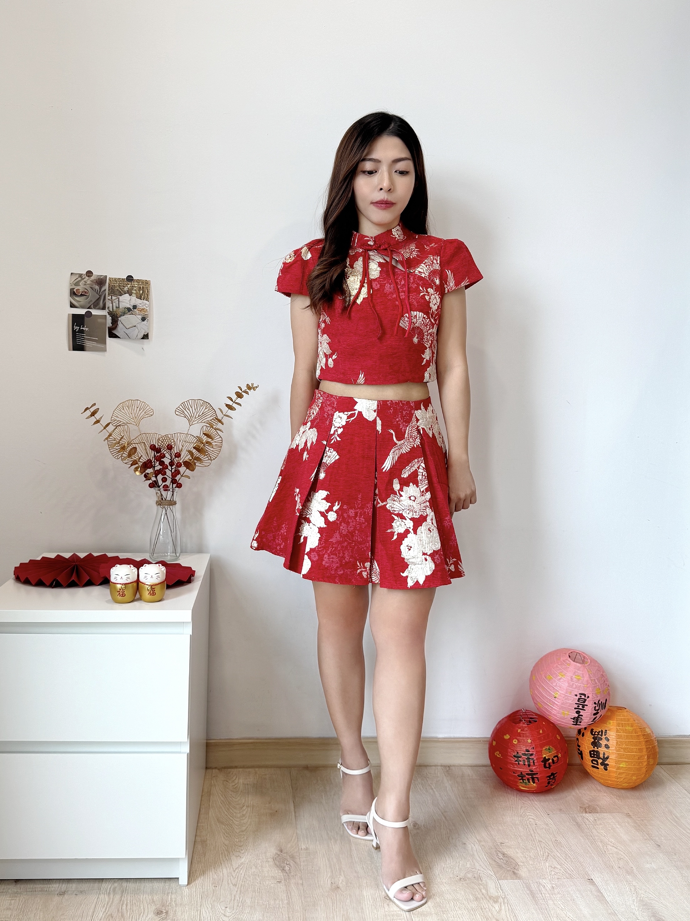 JinXiu Embroidery Spring Set 「锦绣初春」新中式重工刺绣套装(3 colours)Premium Quality
