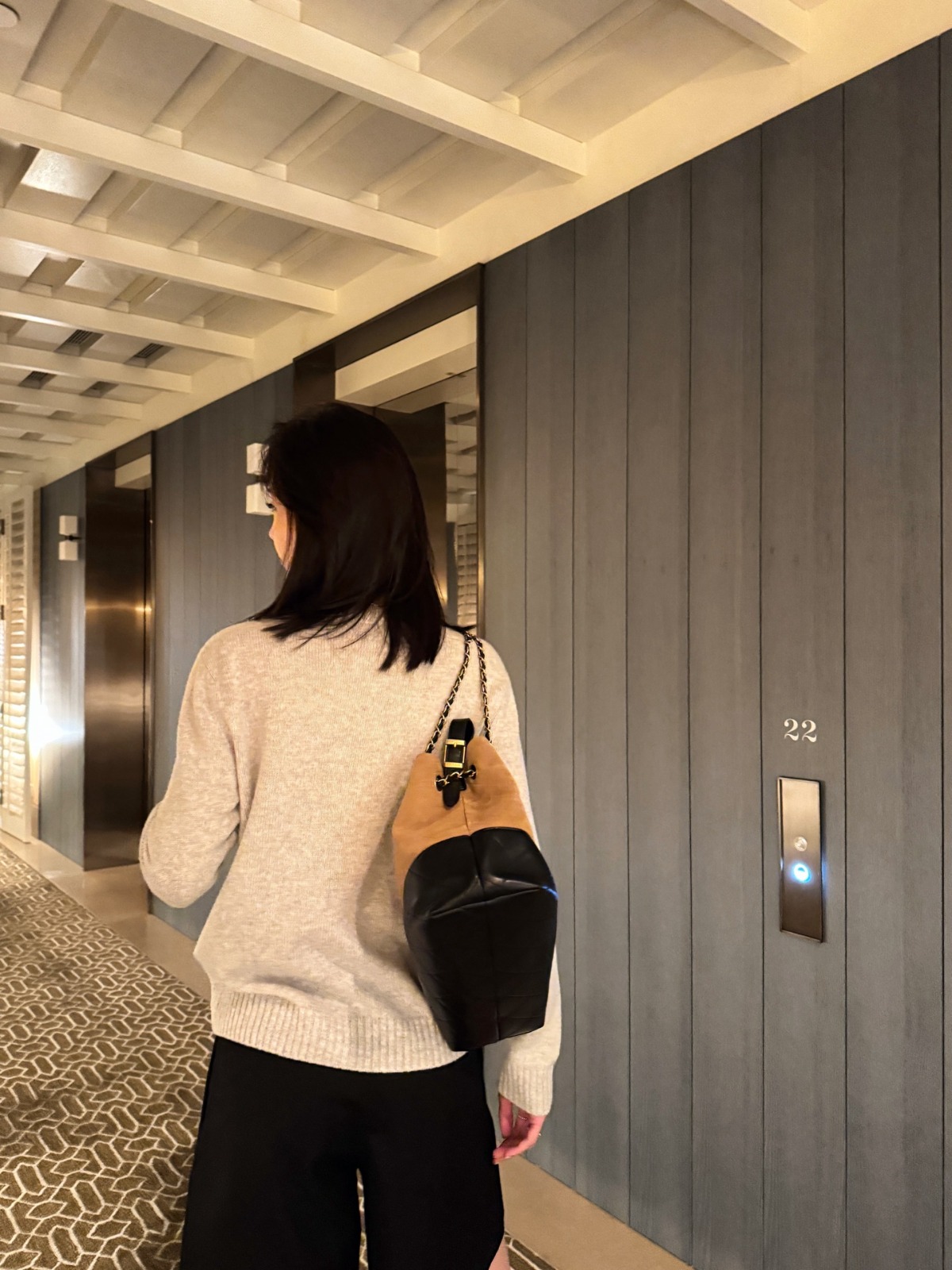 【頂級原單】Ralph Lauren 灰色墨鏡小熊針織衫