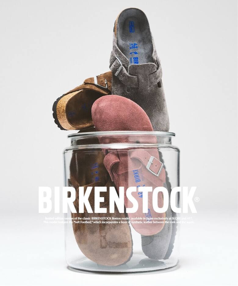 [訂購] [日本真送] 🤎 417 EDIFICE 限定「BIRKENSTOCK Boston SFB Narrow」{TF260826} 因數量有限，請先向我們WHATSAPP查詢