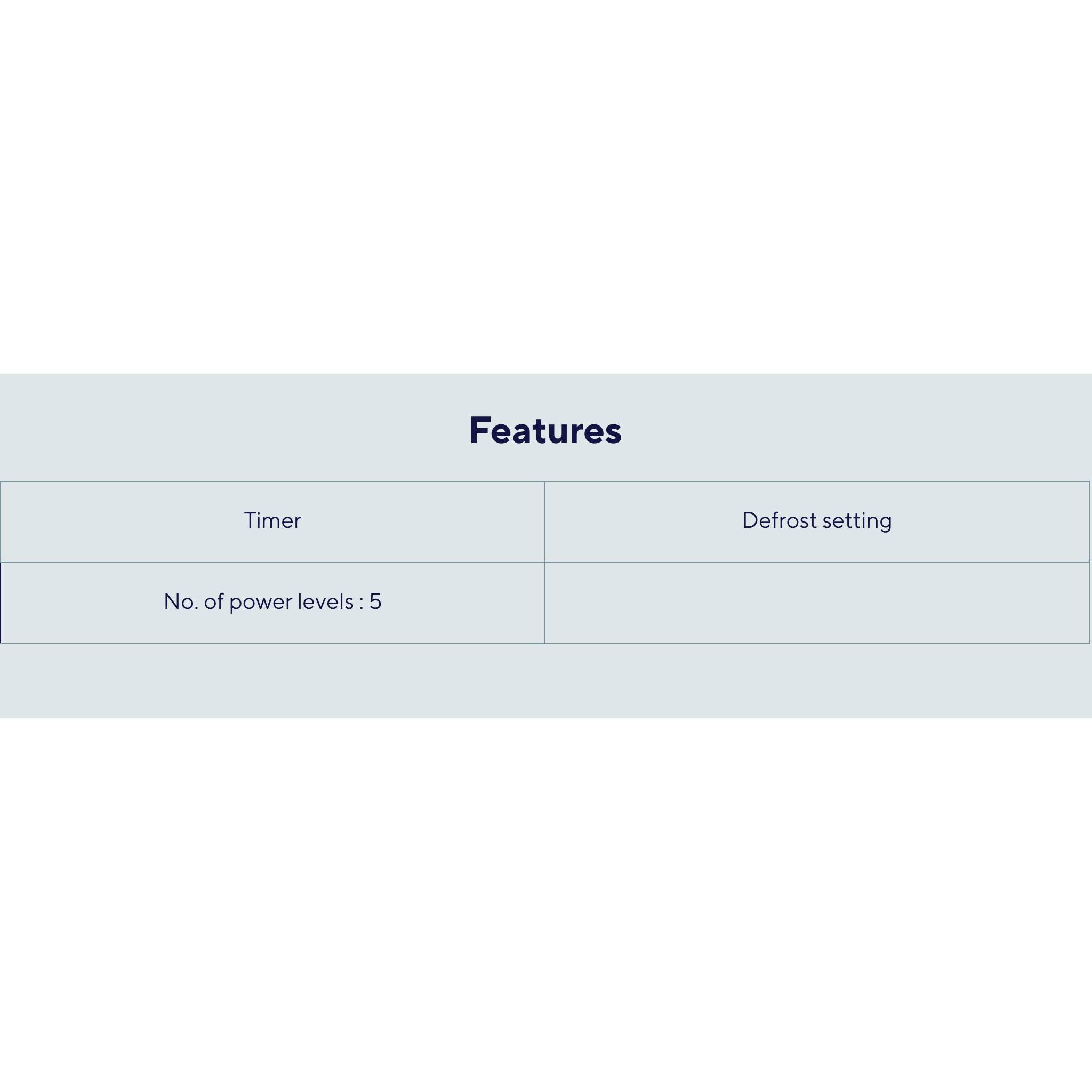 Electrolux 20L UltimateTaste 300 Solo Microwave Oven (EMM20K22B)