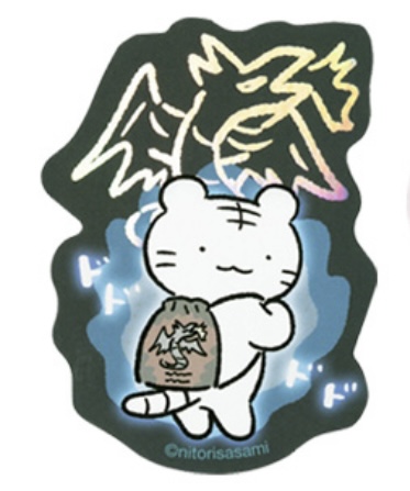 白虎與黑虎蝦 貼紙｜預訂 