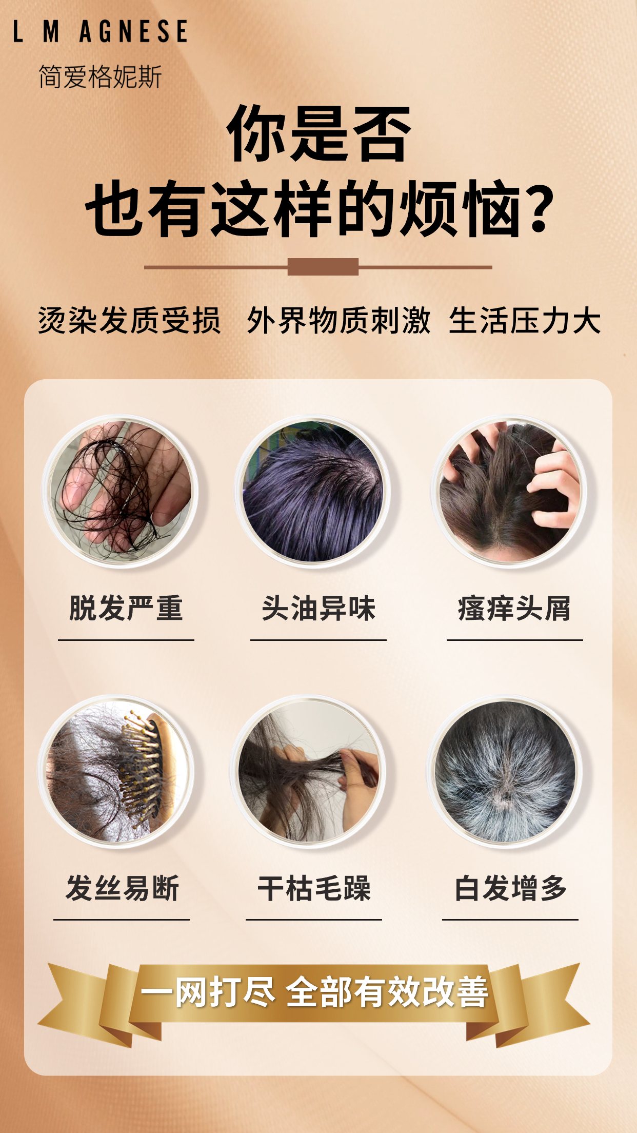 沉香洗发水 Agarwood Shampoo 500mL