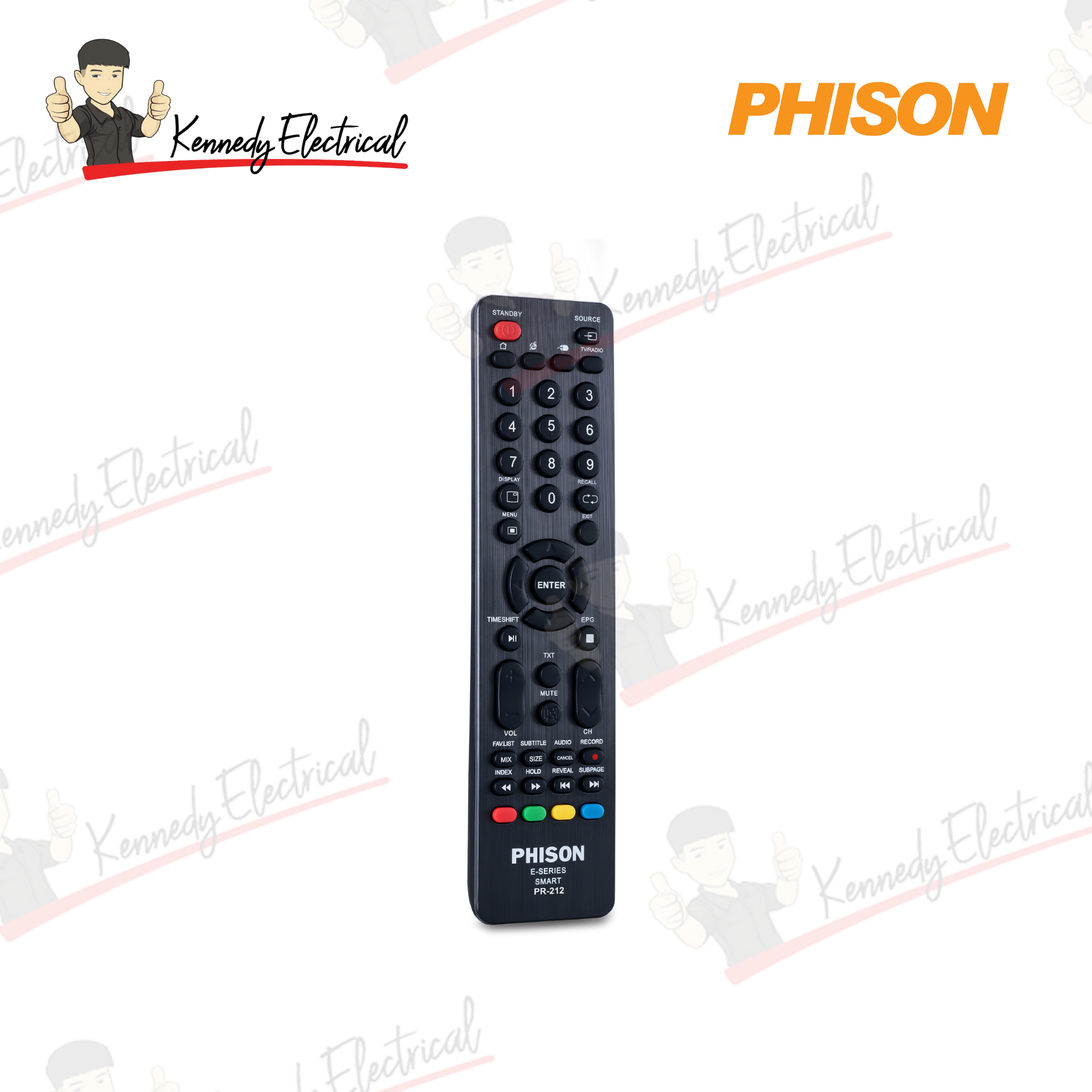 Phison E-Series TV Remote Control (PR-212)