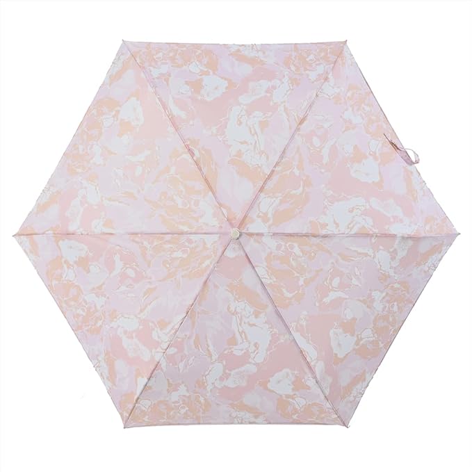 Nifty Colors 溫柔水彩風大傘面輕量縮骨遮☔️（櫻花粉）