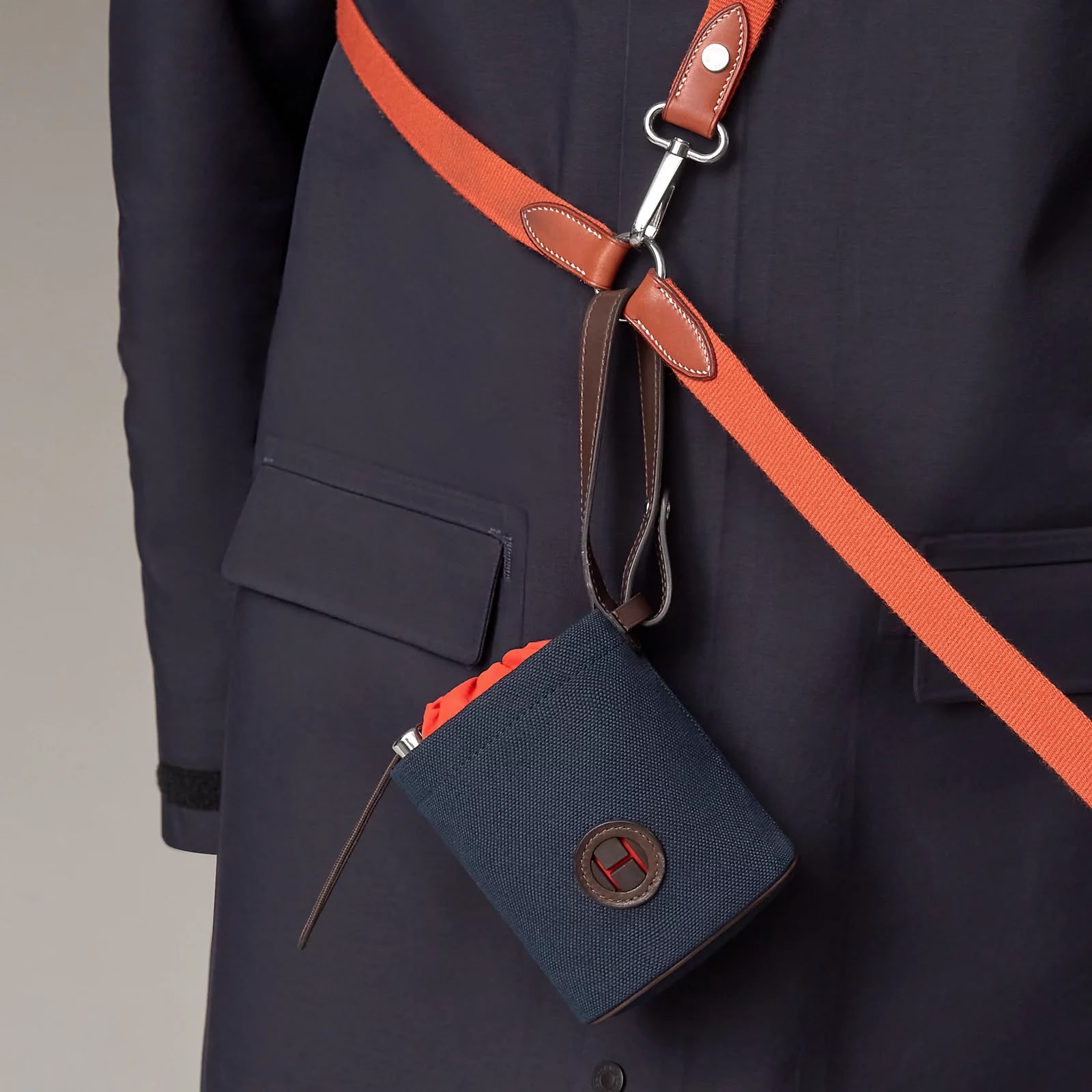 Hermes On-the-go dog pouch 100%Authentic,98%new 
