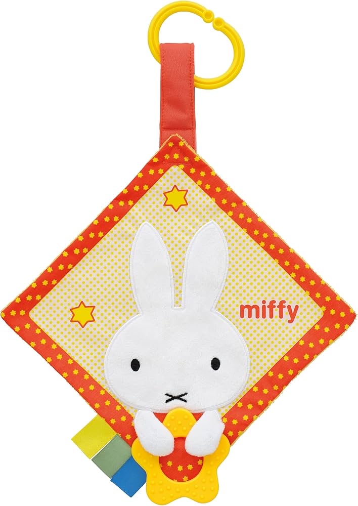 🇯🇵預訂 日本直送🇯🇵Miffy嬰兒牙膠安撫巾咬咬巾3m+