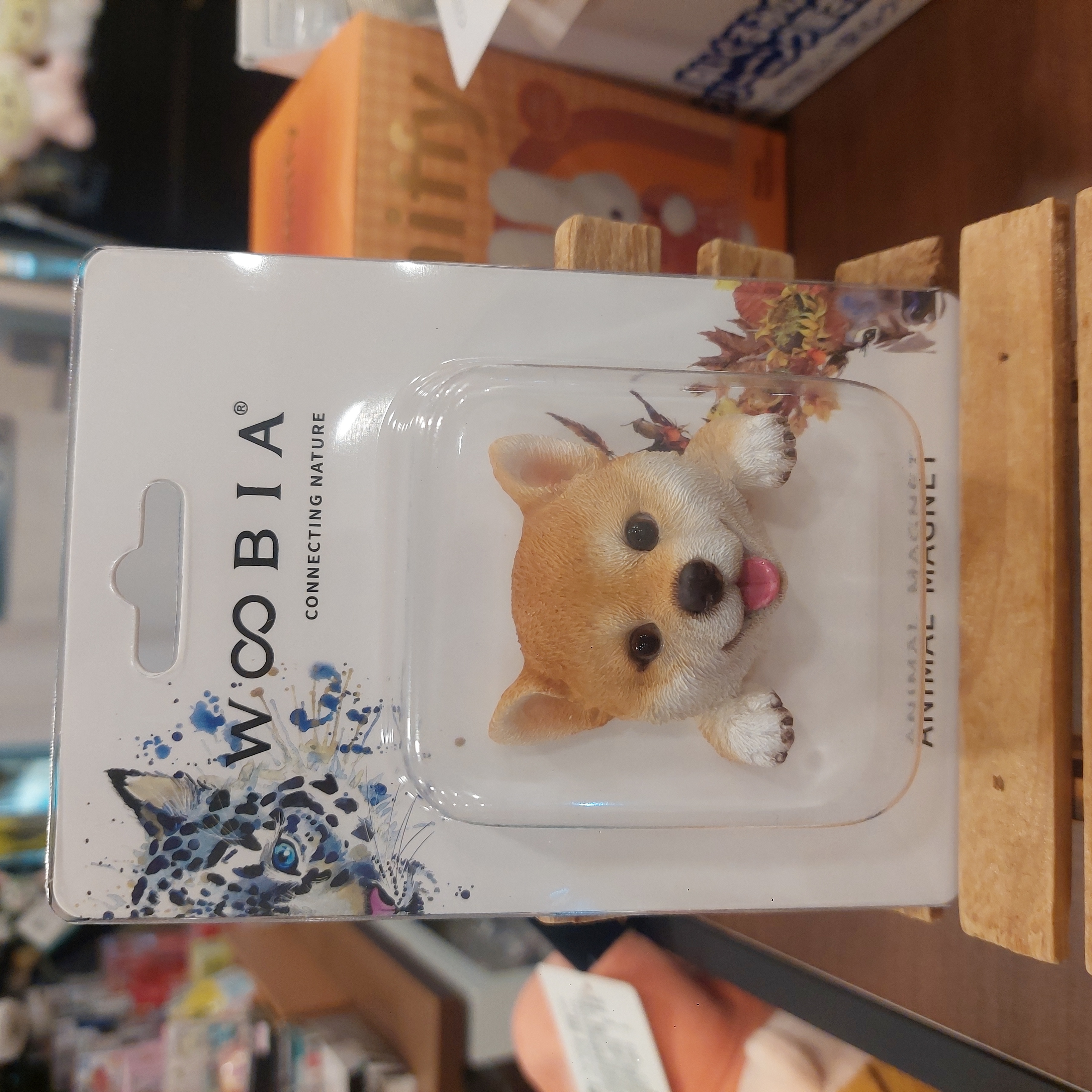 原裝日本 超可愛Animal Magnet 狗狗磁石系列 柴犬款