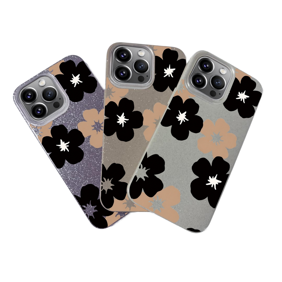 BLING CASE PHONE FOR IPHONE - DESIGN FLOWER A3