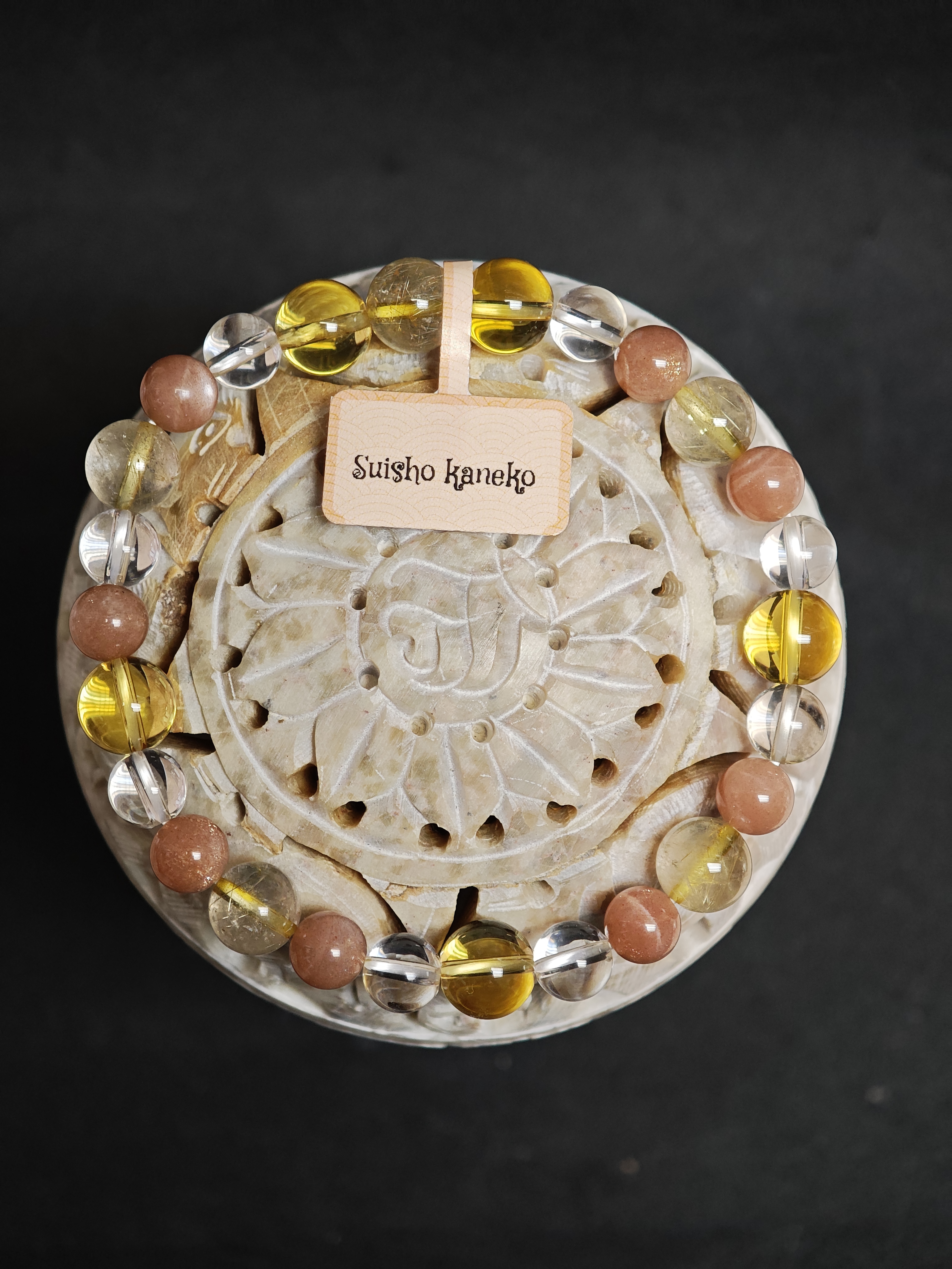 ✨新品DIY水晶手串✨✨金髮晶🔸黃水晶✨白水晶🔸金沙太陽✨