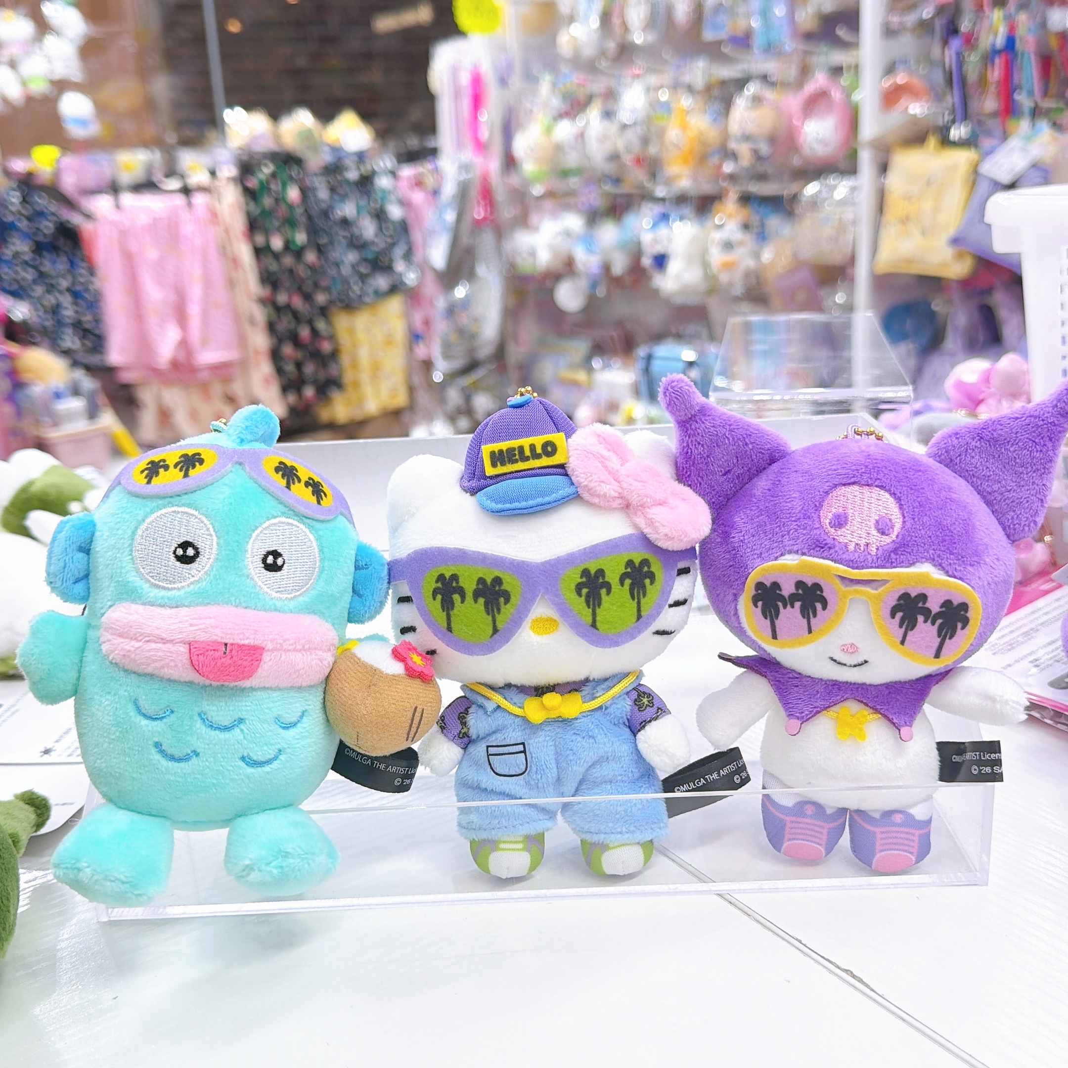 日本直送Sanrio mulga 合作系列公仔掛飾