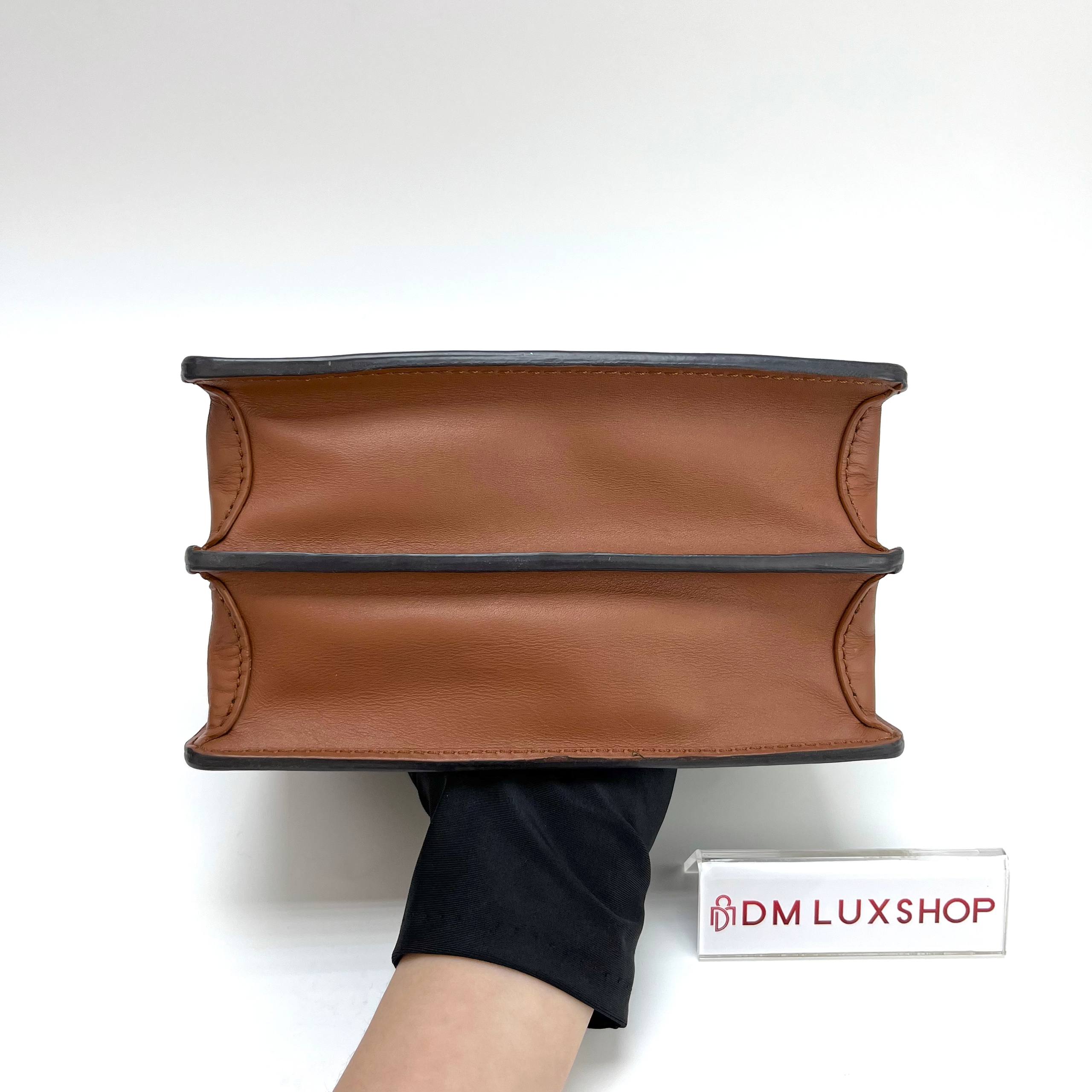 LV Reverse Monogram Mini Dauphine GHW