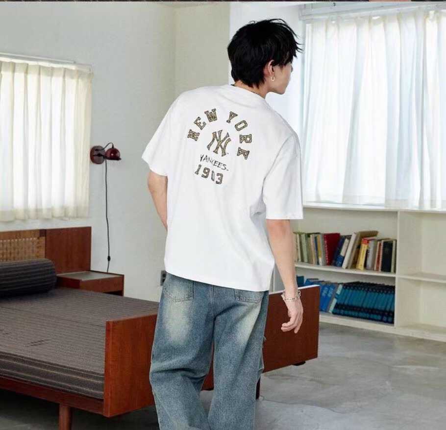 預訂 PUBLUX × MLB 豹紋Logo短袖Tee [貨號26A559]
