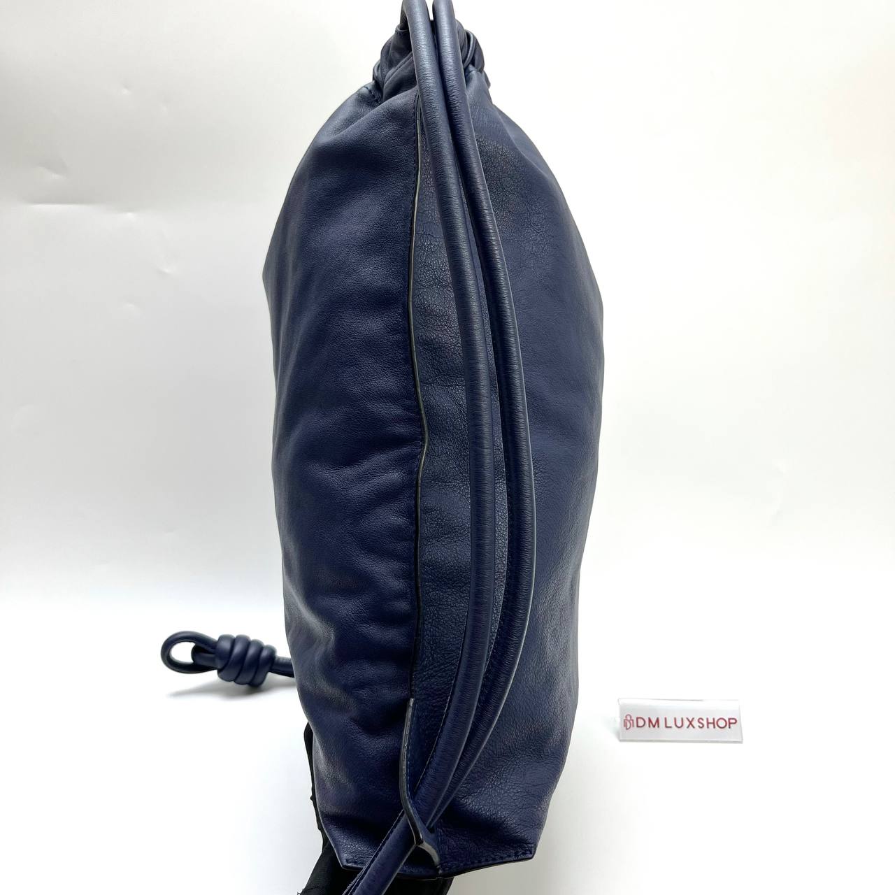 Loewe Navy Blue Backpack 