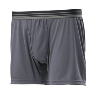 MIZUNO 冰感觸碰四角內褲 男士內褲 炭灰色 中碼 平行進口