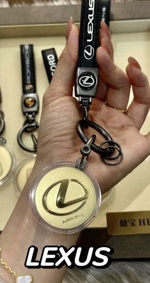 各大品牌车标-金钞钥匙扣