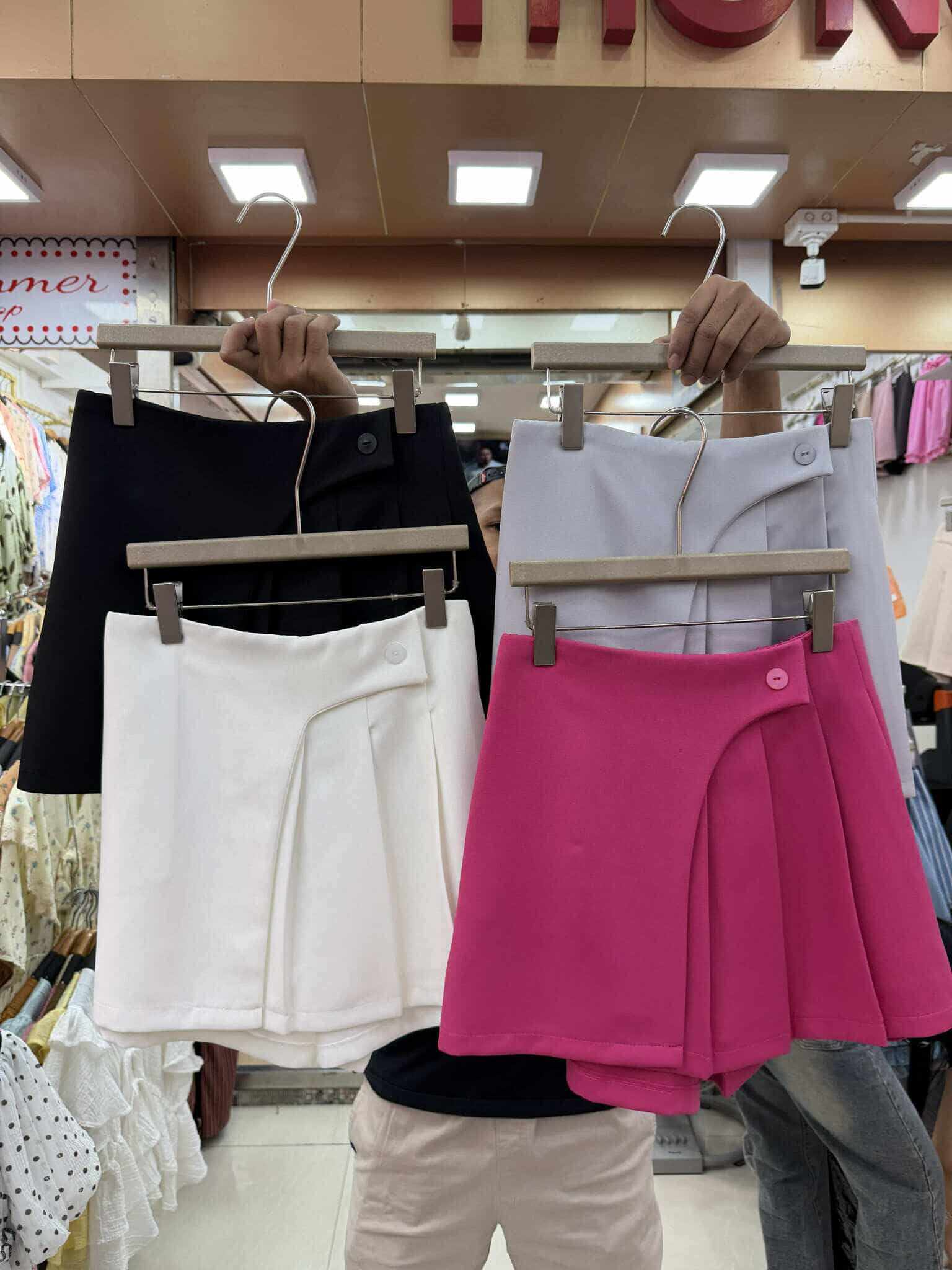 ENB09 B32 边百褶TALENT前裙后裤裤裙