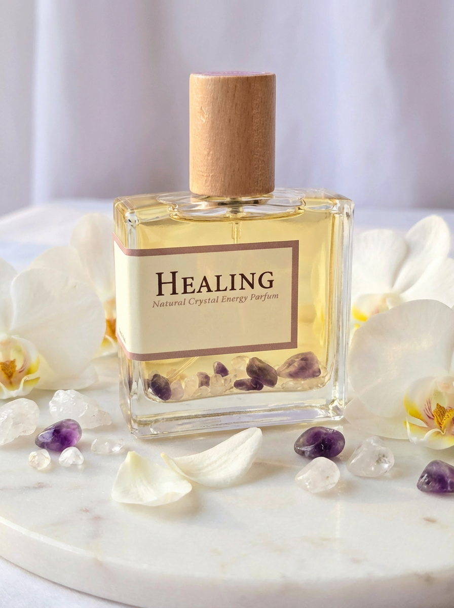 現貨 Healing No.008 白蘭花味手工製作天然水晶能量香水