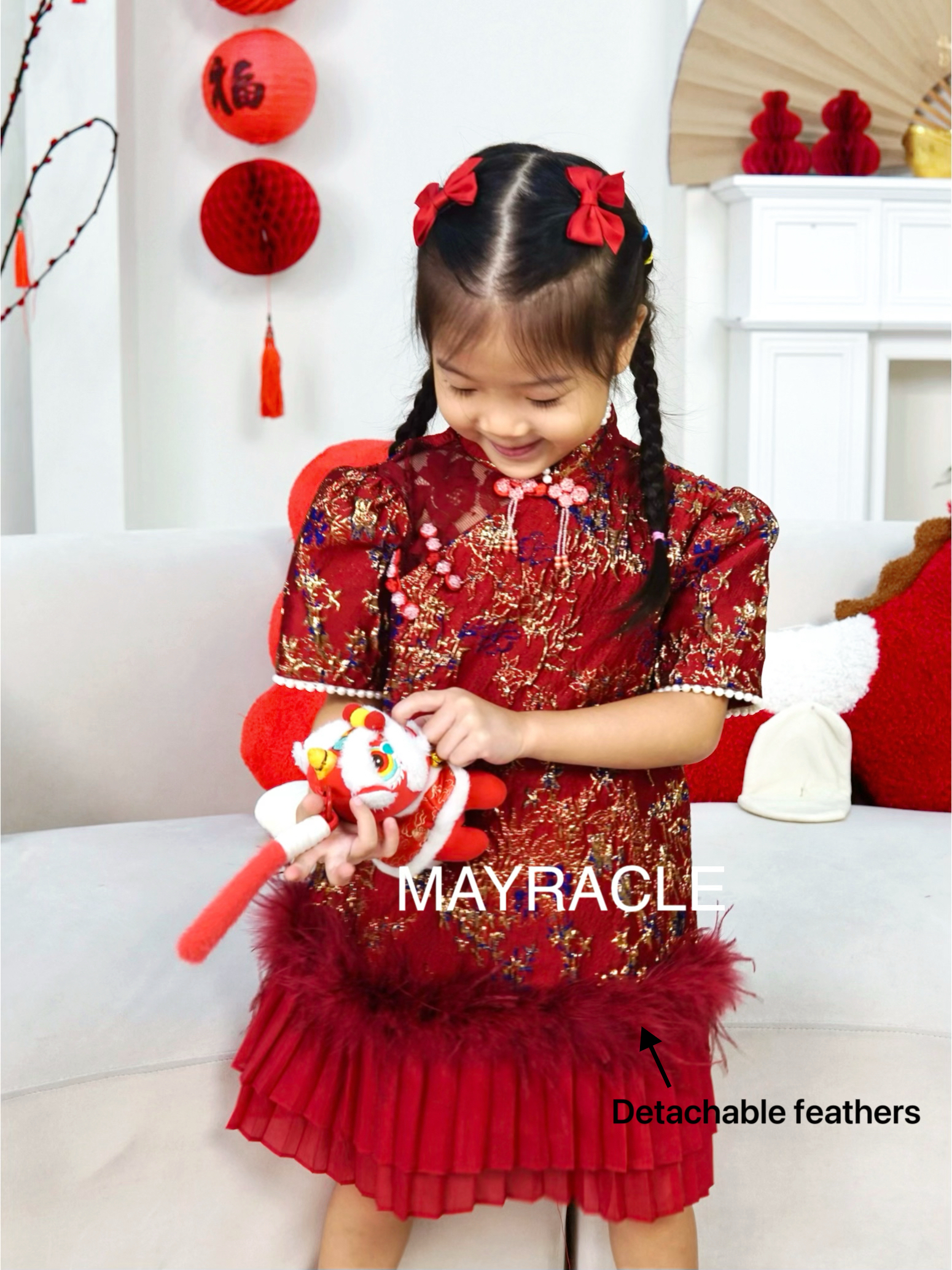 [PRE-ORDER] CNY 2027 Ji (吉) Girl Cheongsam