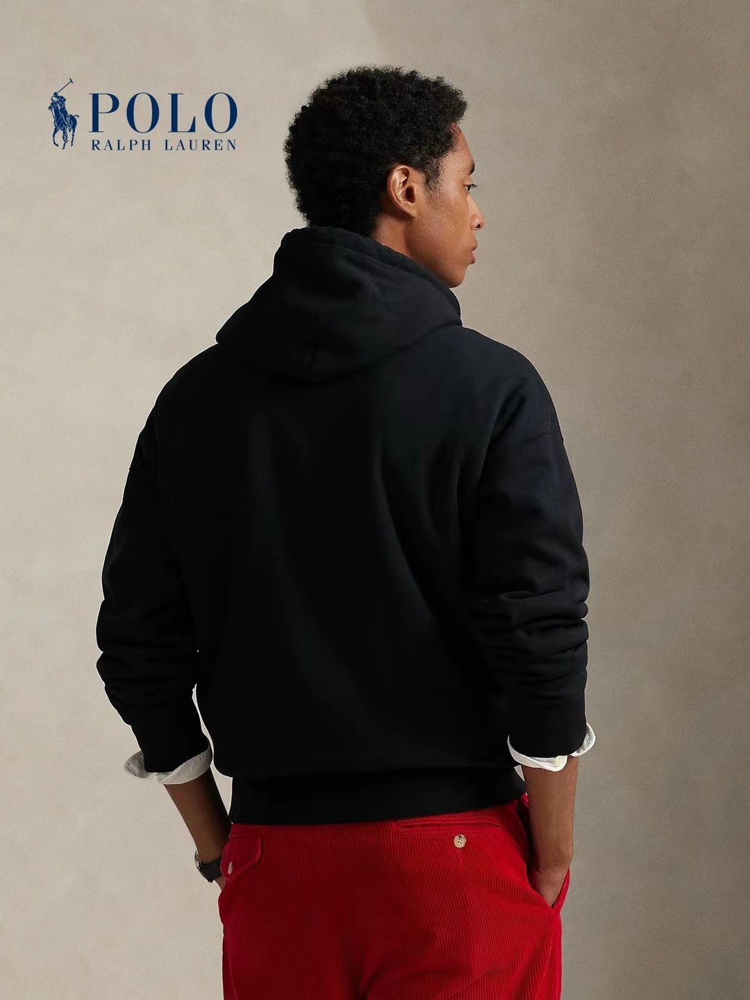 $280件.🐻 原單/P olo R alph Lauren 經典 Bear Hoodie型格紳士熊🐻 × 黑色連帽衛衣