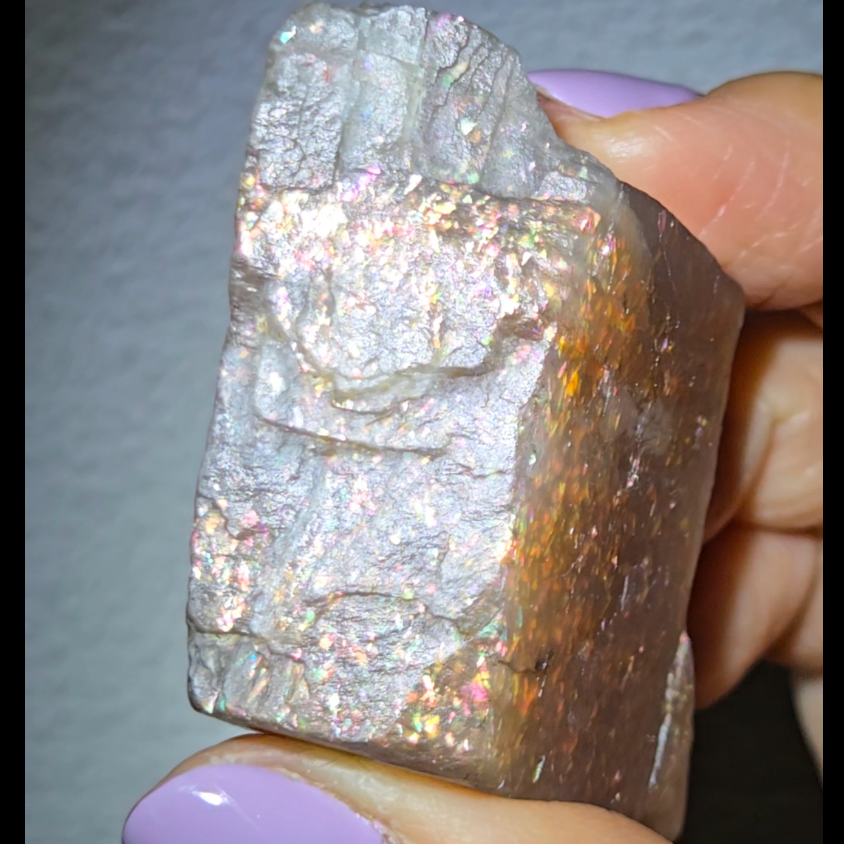 Rainbow lattice sunstone from Tanzania - SM263