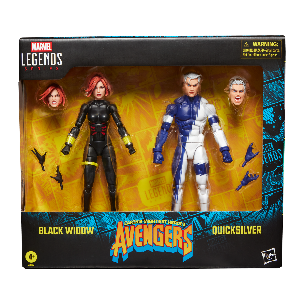 預訂商品 Marvel Legends Avengers Black Widow and Quicksilver