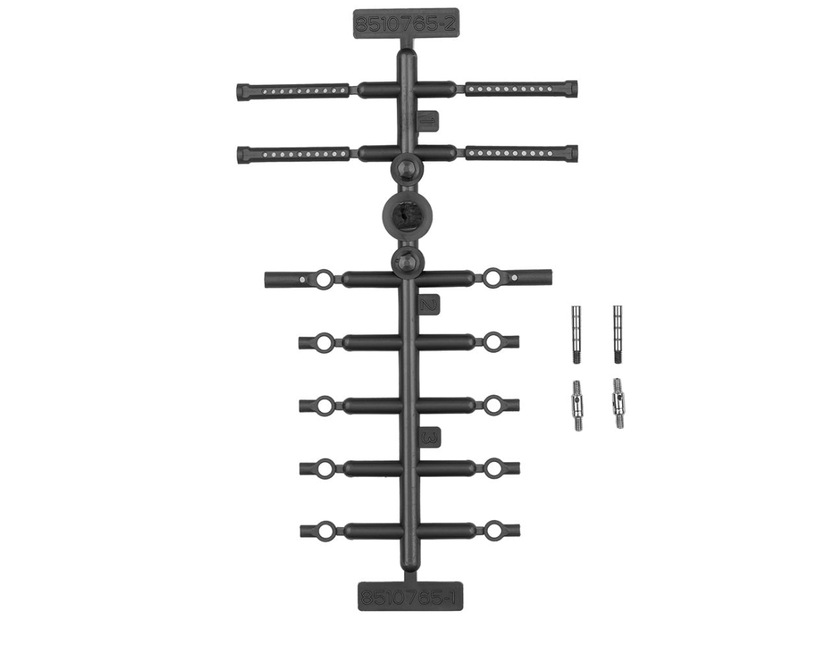 Team Associated RC28R Turnbuckle & Damper Tube Set  21640