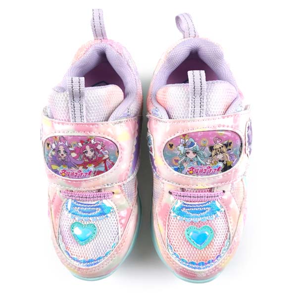 名偵探光之美少女 PreCure 兒童閃燈鞋 兒童波鞋 #P-PCG1011 [KOMARIYO] (BACK-ORDER)
