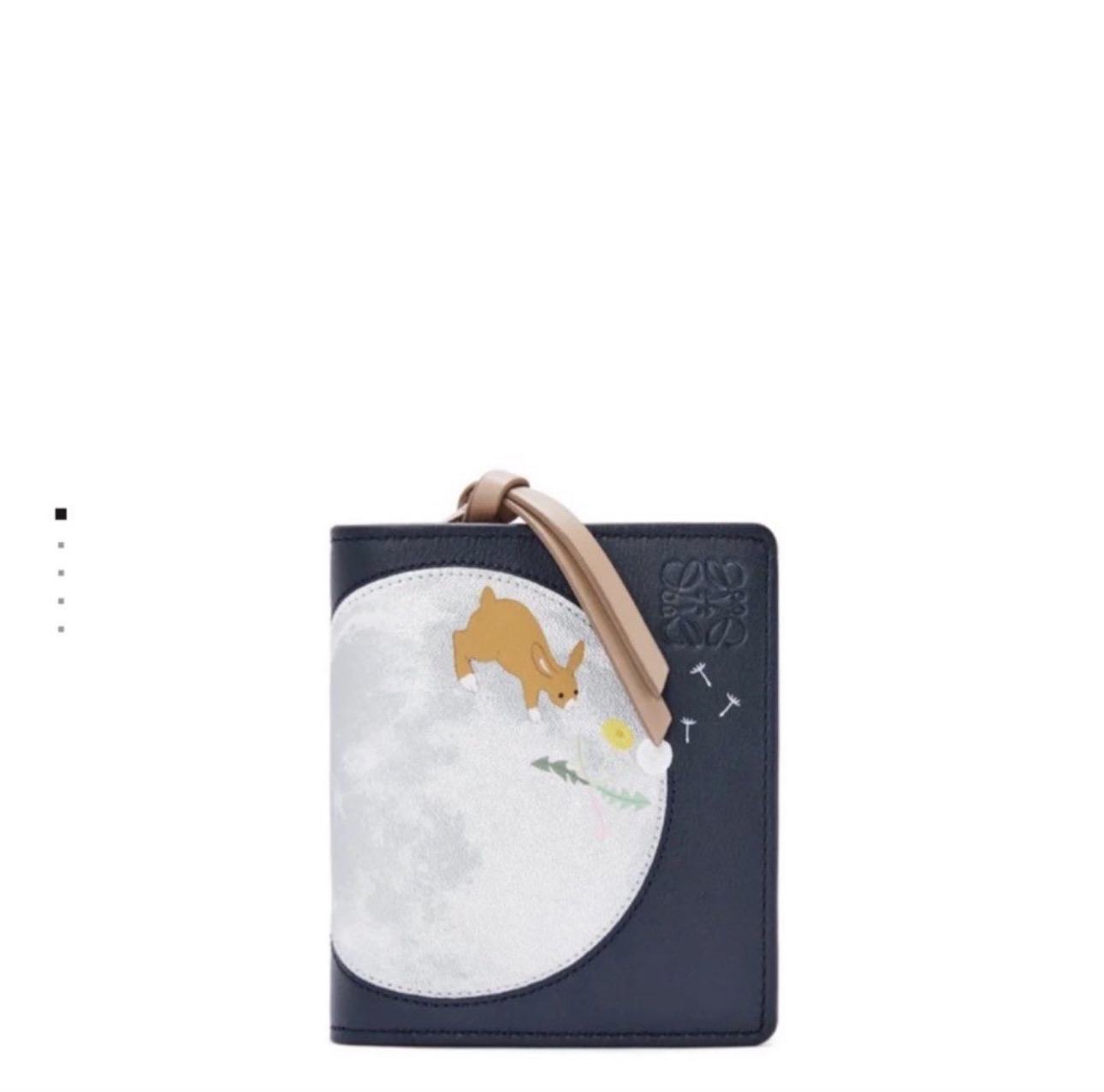 Loewe 兔子月亮短夾