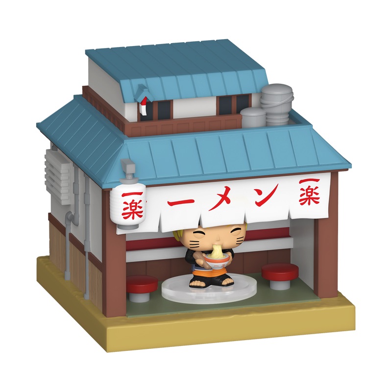 📦訂購 美國代購 Bitty Pop! Towns Naruto Uzumaki and Ichiraku Ramen Figure 火影忍者 模型
