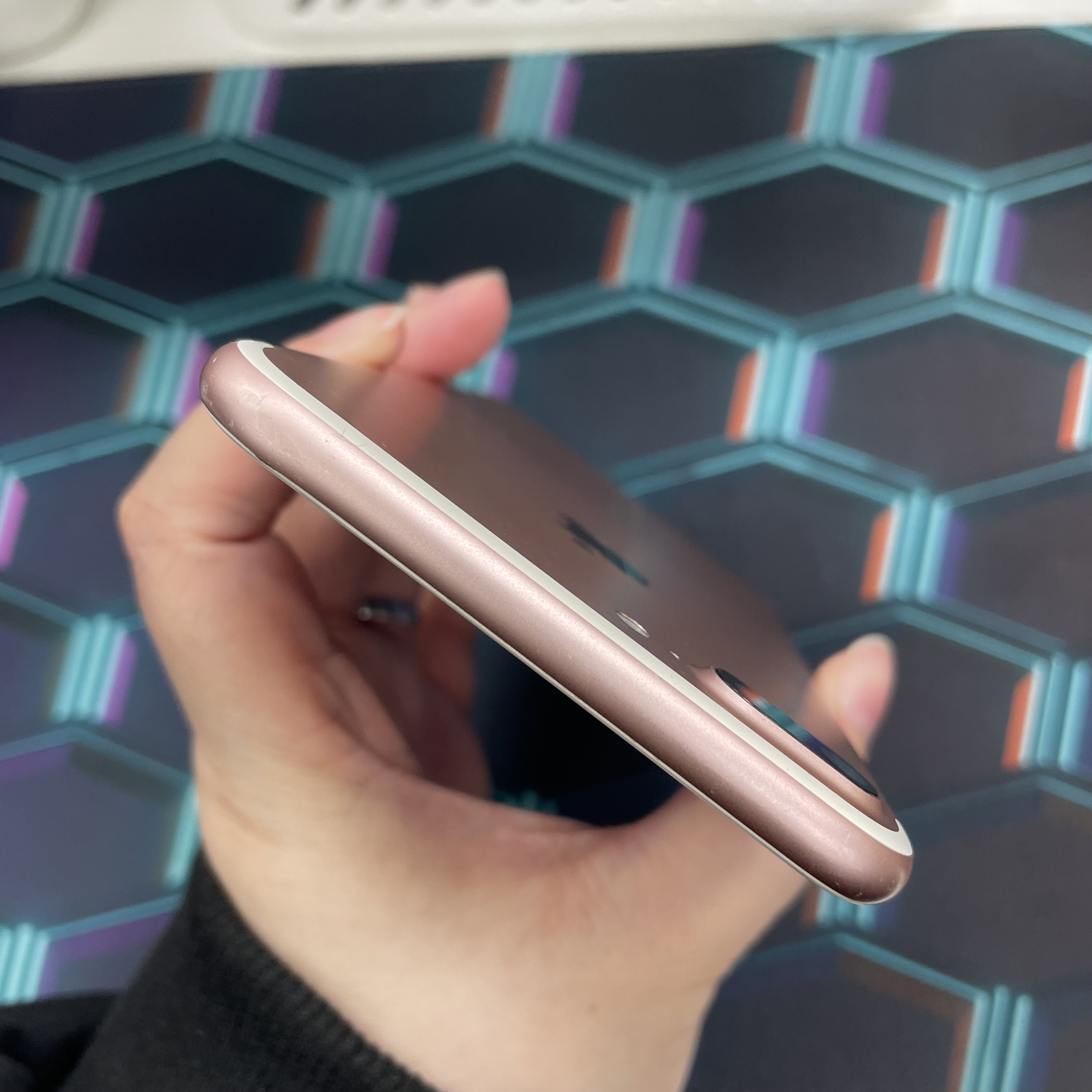 *5884 7 plus 靚機 128GB 電65 粉色 pink