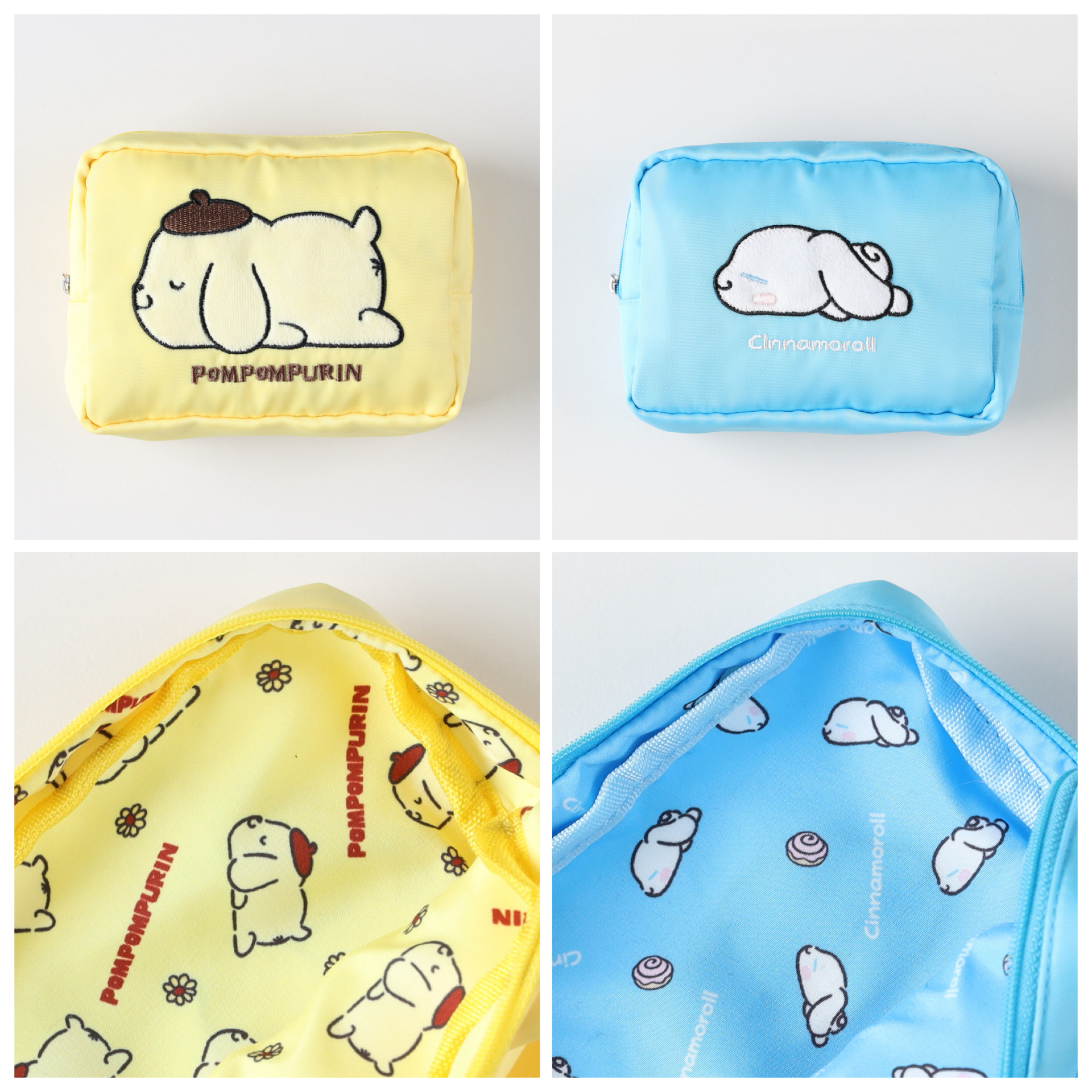 日本預訂📍日本Sanrio x Right On得意訓覺樣系列 - 拉鏈袋